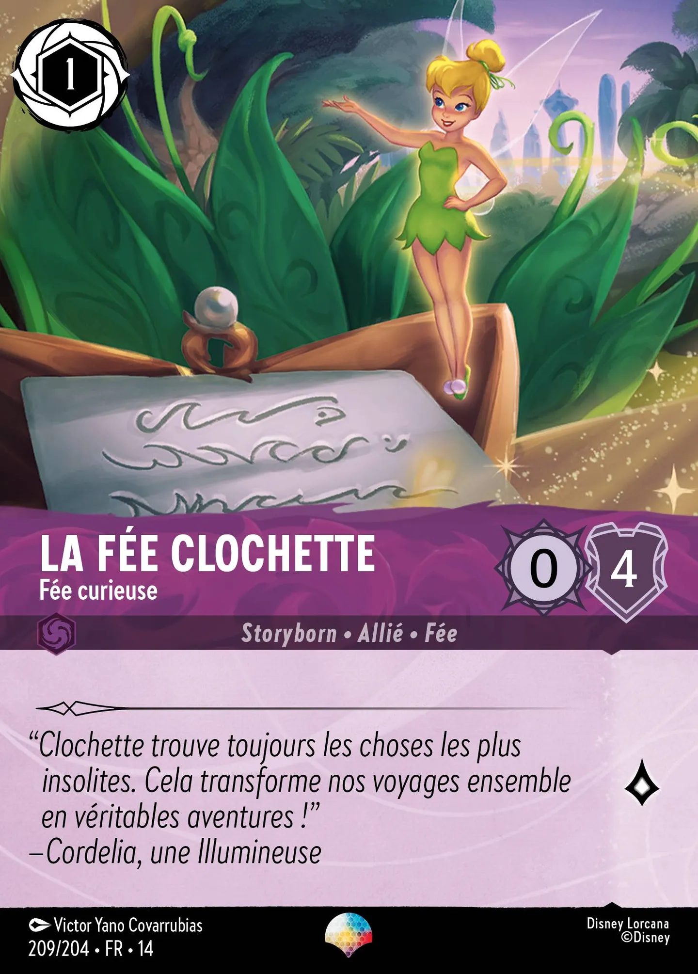 La Fée Clochette - Fée curieuse — Hyperia City — Lorcana