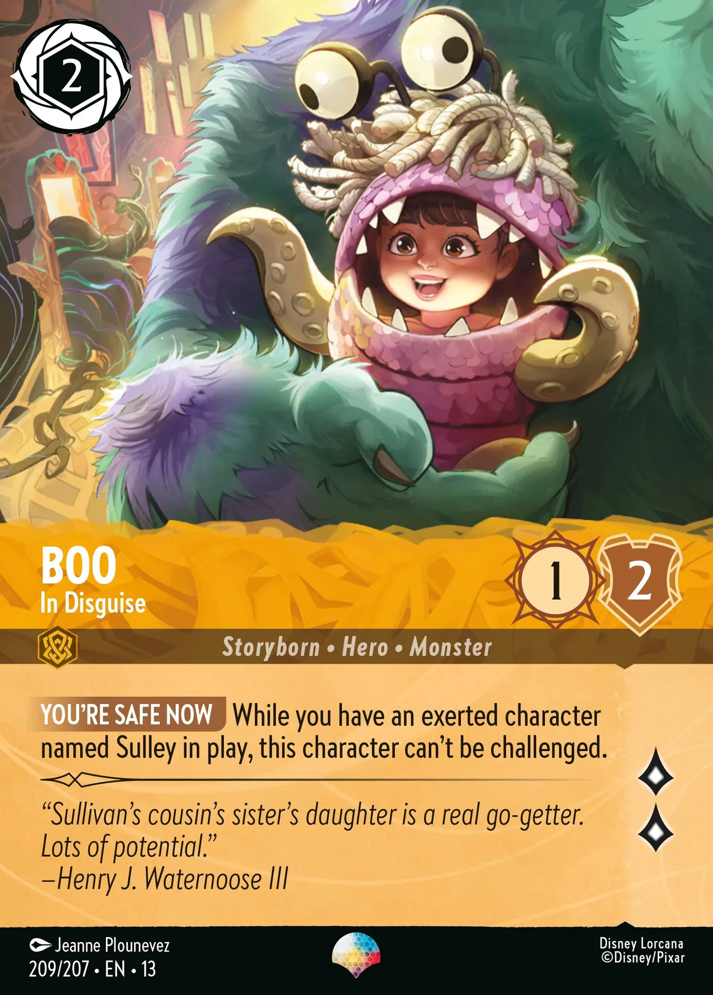 Bouh - En déguisement — Attack of the Vine! — Lorcana