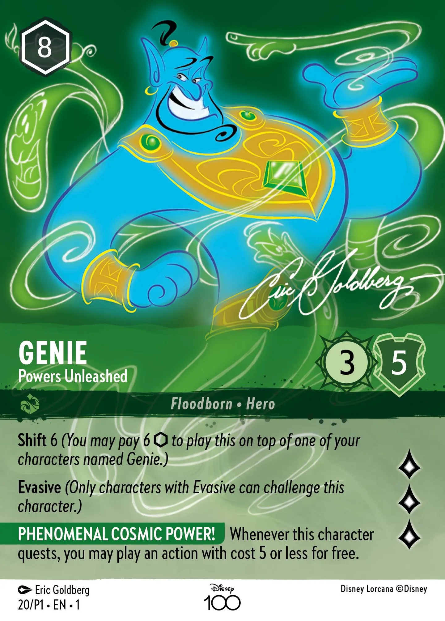 Genie - Powers Unleashed — Promos - Year 1 — Lorcana