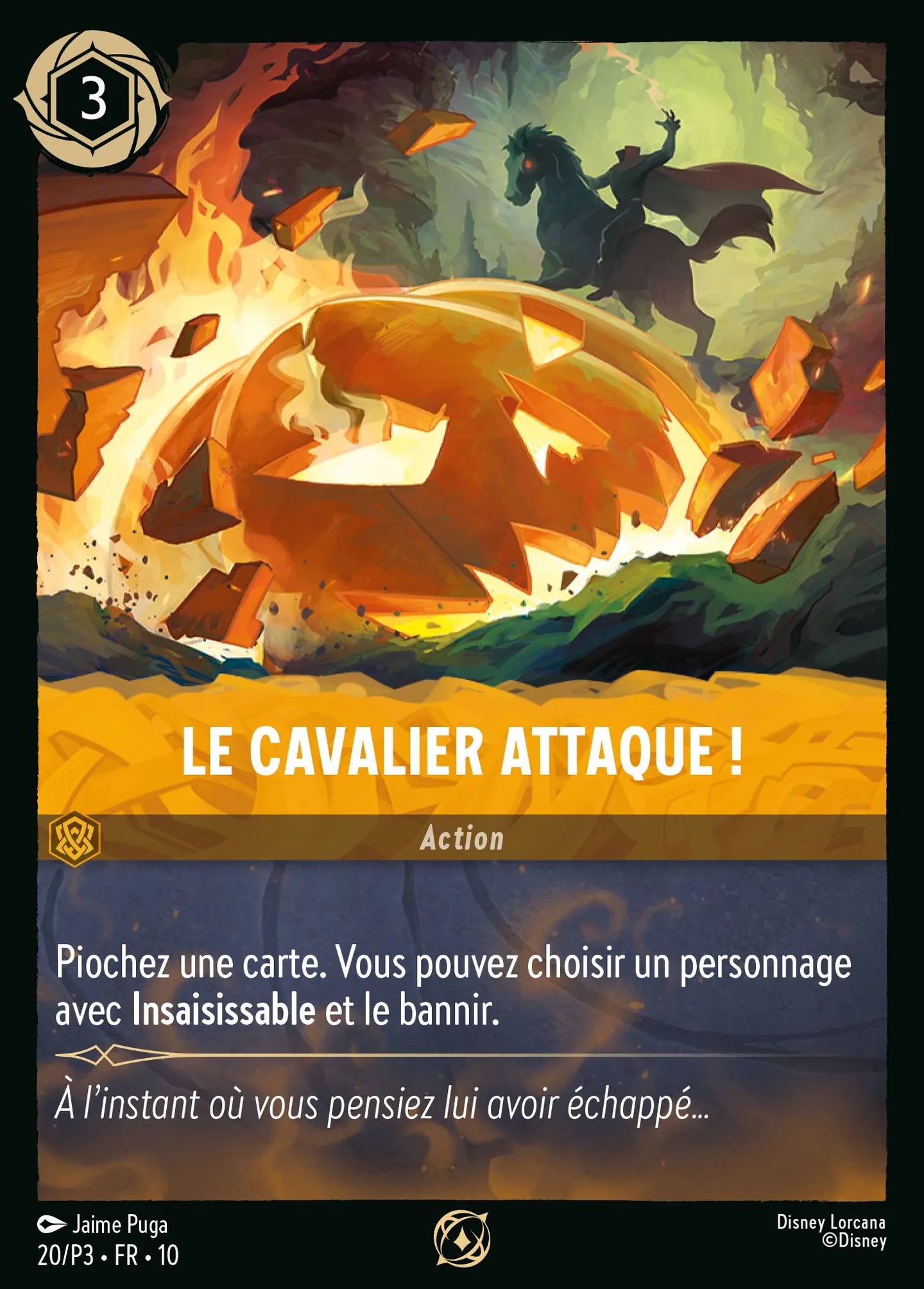 Le Cavalier attaque ! — Promos - Year 3 — Lorcana
