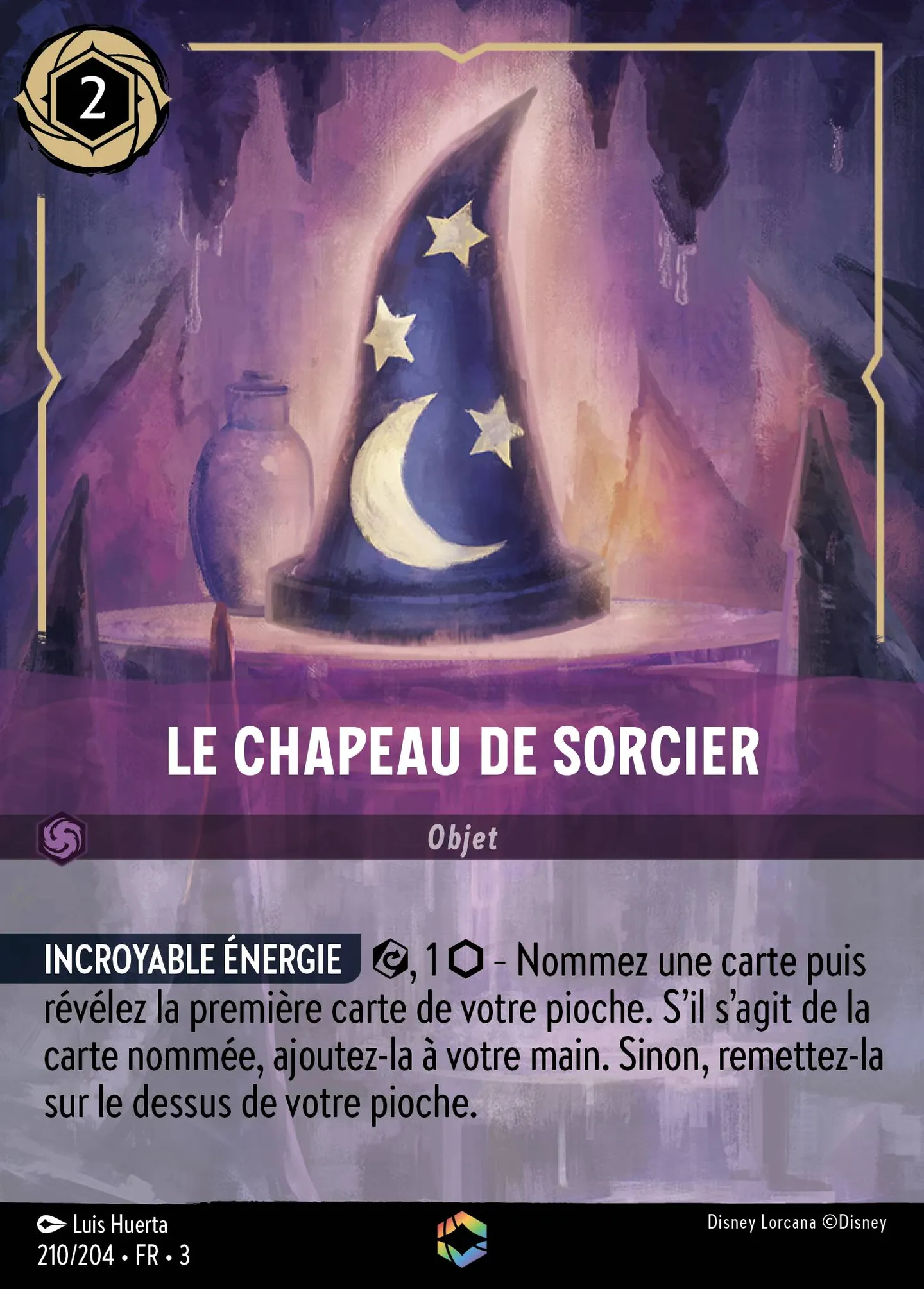Le chapeau de sorcier — Into the Inklands — Lorcana