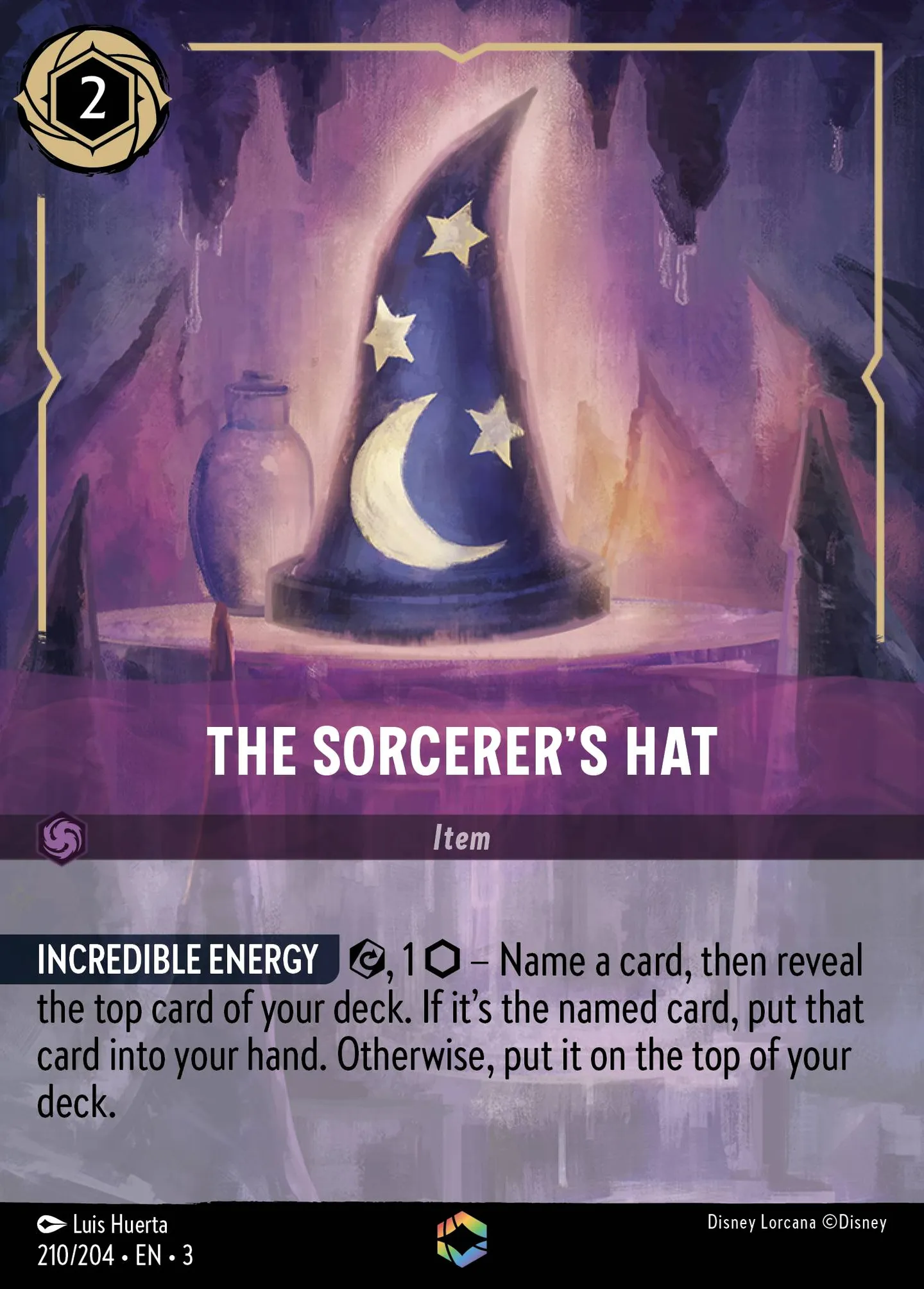 The Sorcerer's Hat — Into the Inklands — Lorcana
