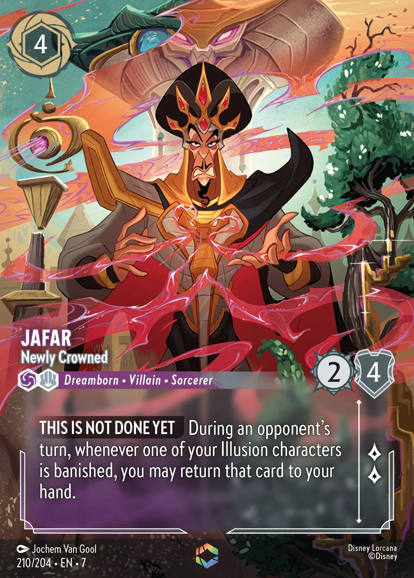 Jafar - Newly Crowned — Archazia's Island — Lorcana