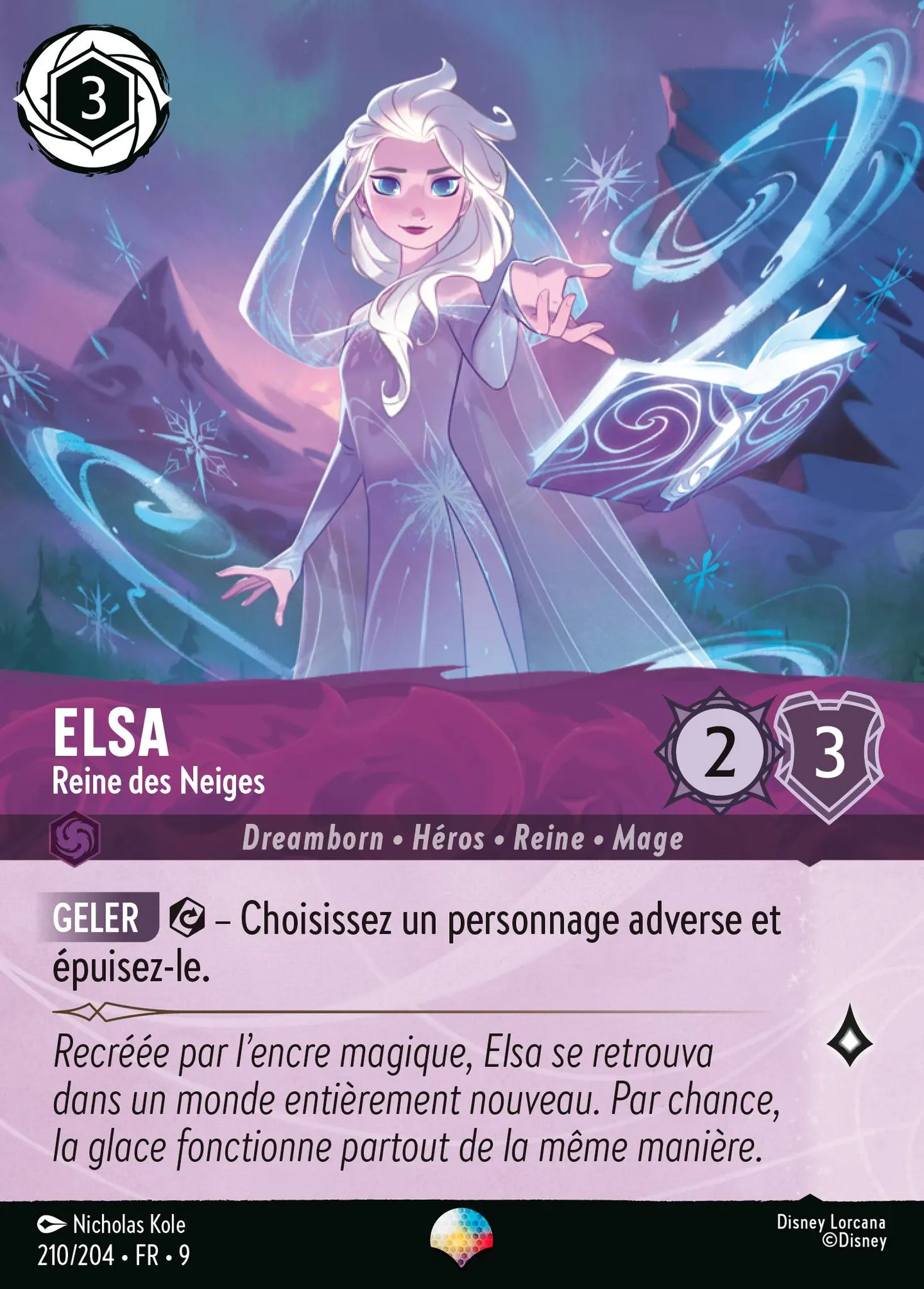 Elsa - Reine des Neiges — Fabled — Lorcana