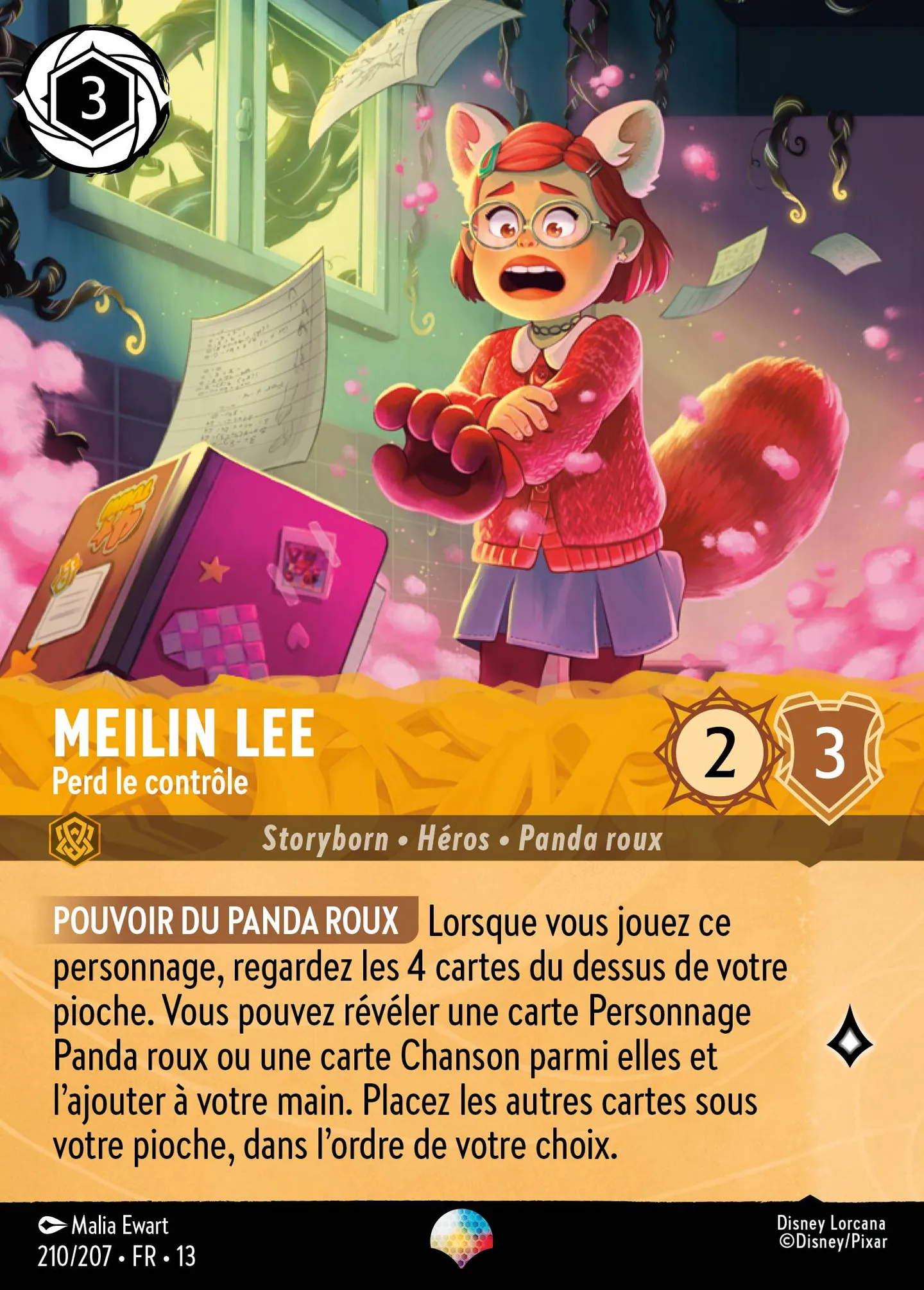 Meilin Lee - Perd le contrôle — Attack of the Vine! — Lorcana