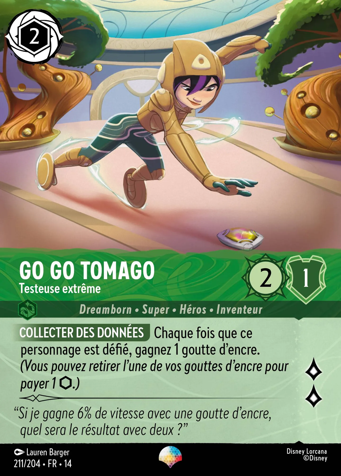 Go Go Tomago - Testeuse extrême — Hyperia City — Lorcana