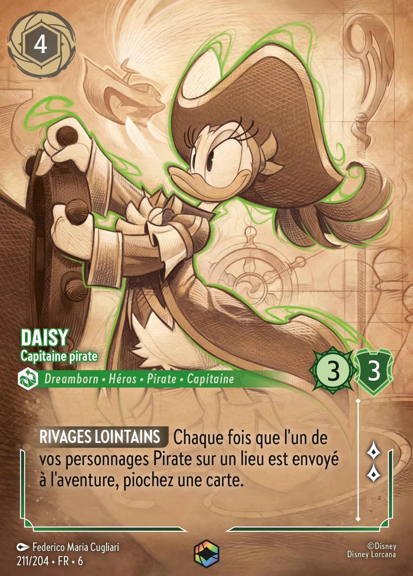 Daisy - Capitaine pirate — Azurite Sea — Lorcana