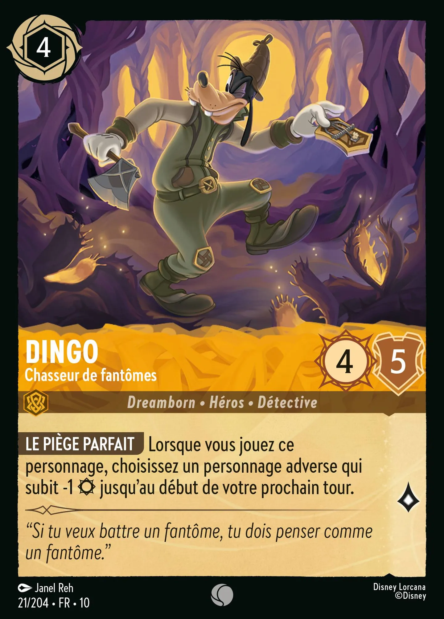 Dingo - Chasseur de fantômes — Whispers in the Well — Lorcana