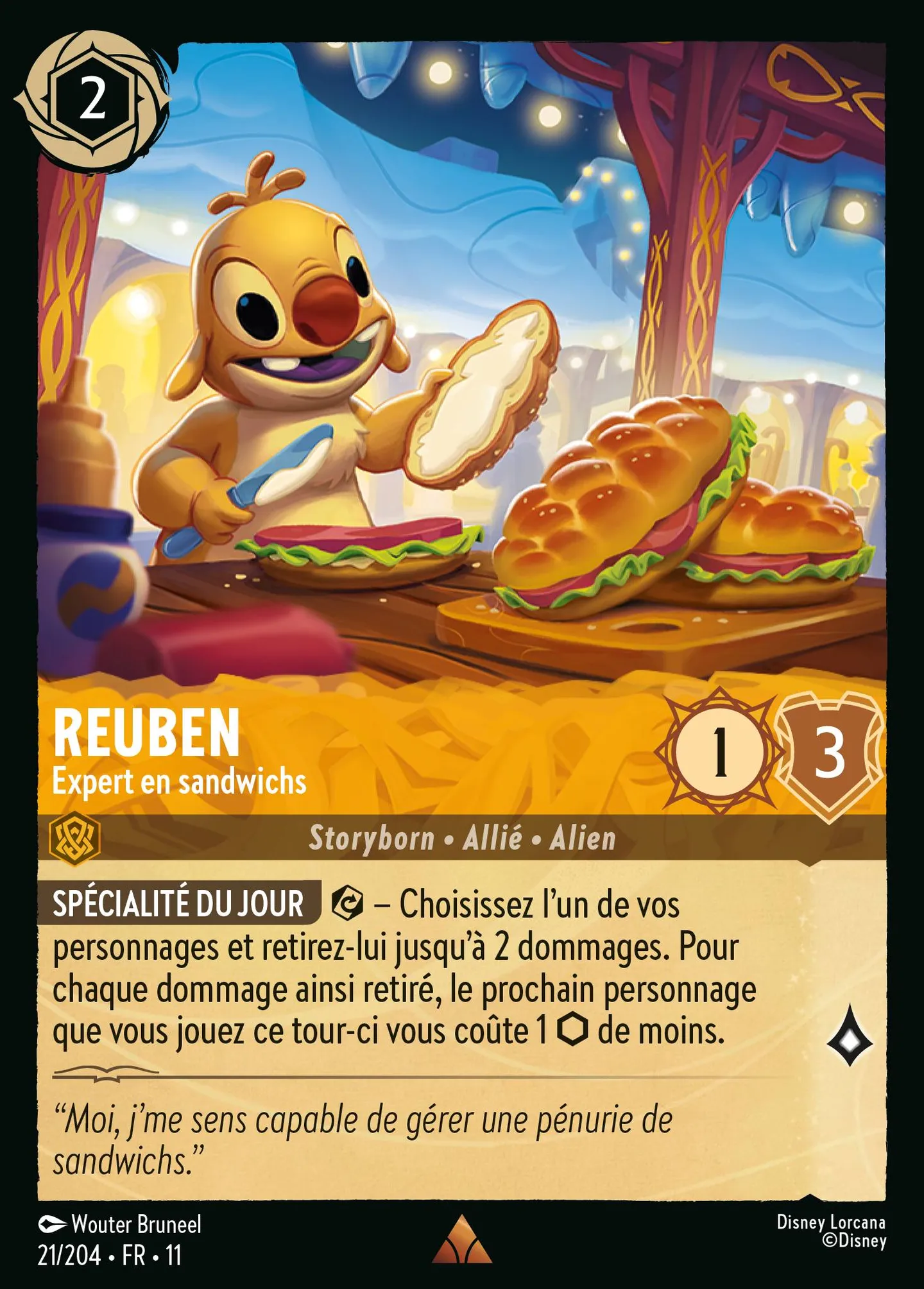 Reuben - Expert en sandwichs — Winterspell — Lorcana