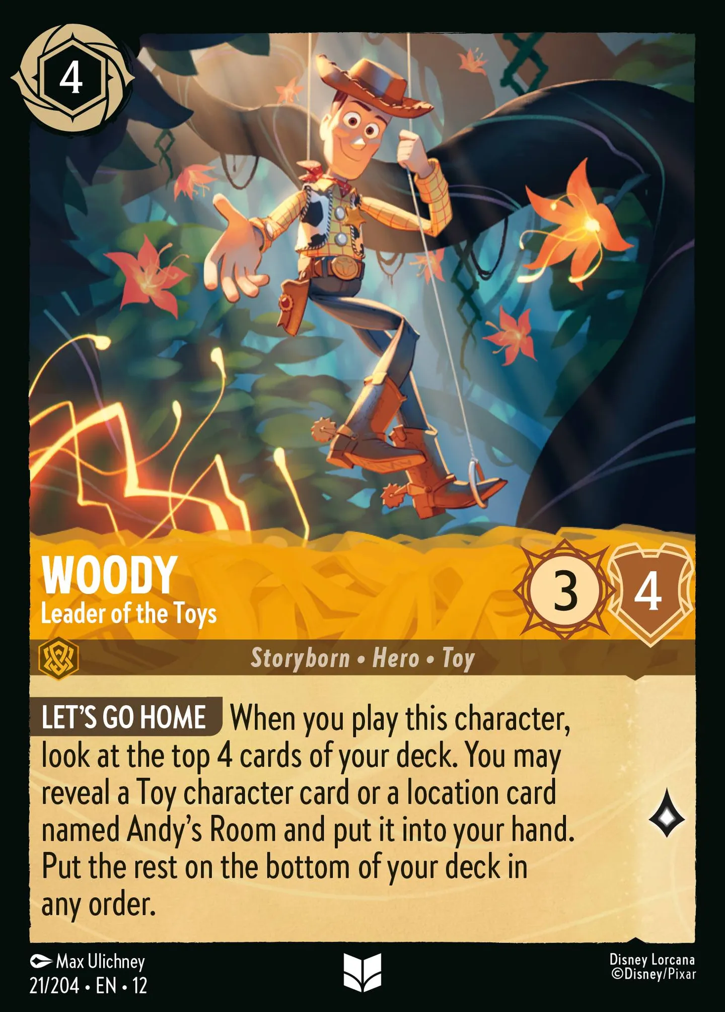 Woody - Meneur des Jouets — Wilds Unknown — Lorcana