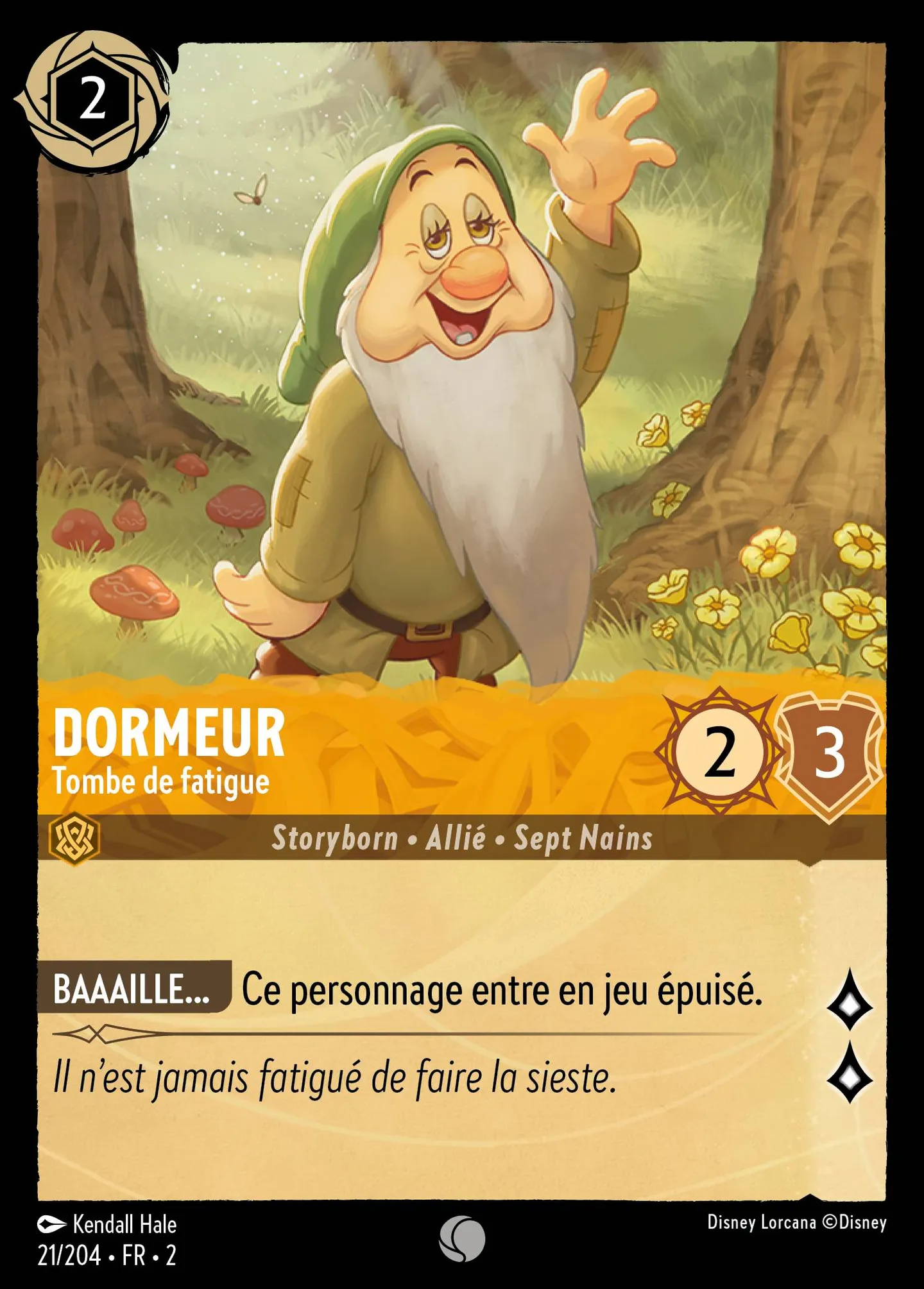 Dormeur - Tombe de fatigue — Rise of the Floodborn — Lorcana