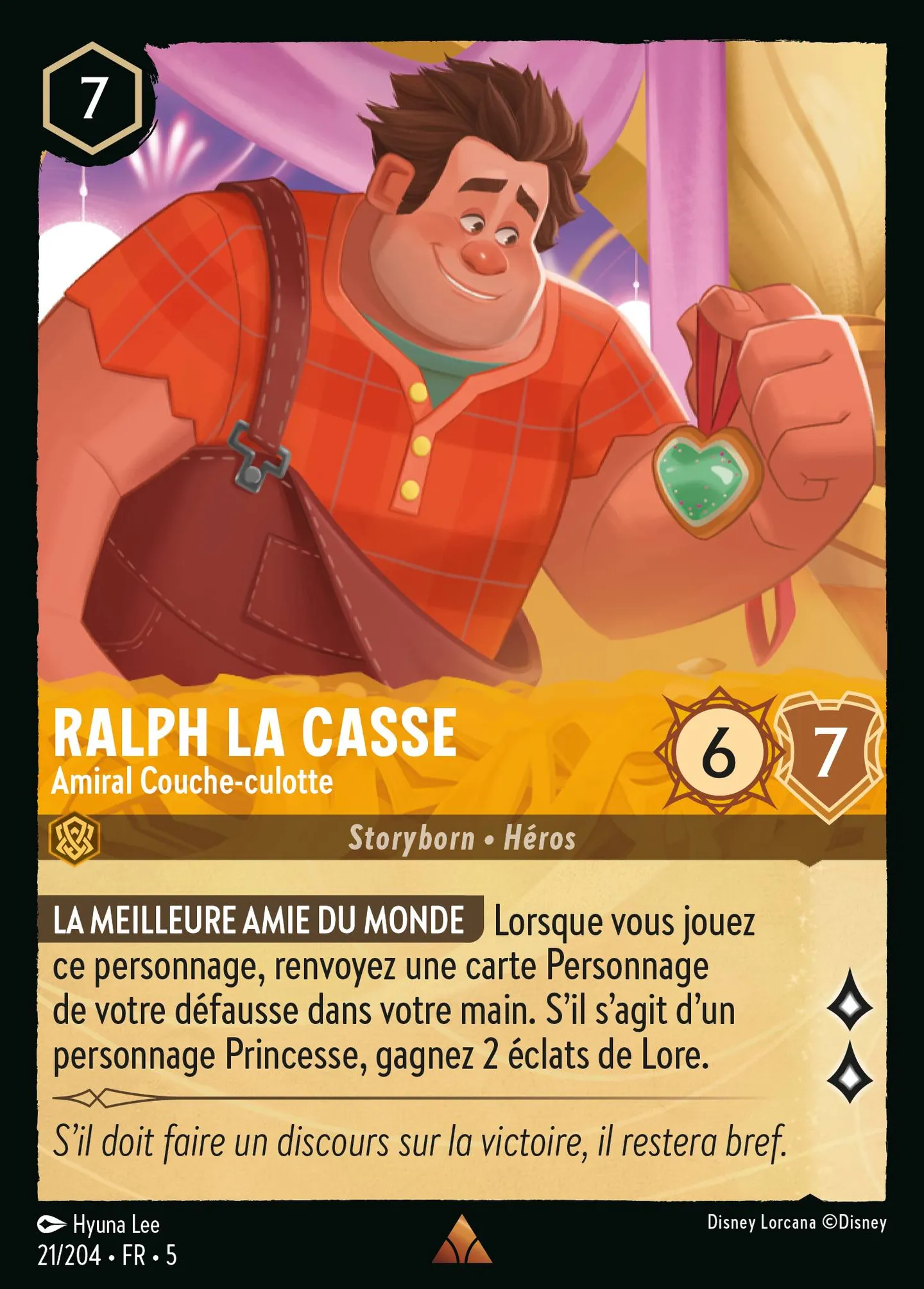 Ralph la Casse - Amiral Couche-culotte — Shimmering Skies — Lorcana