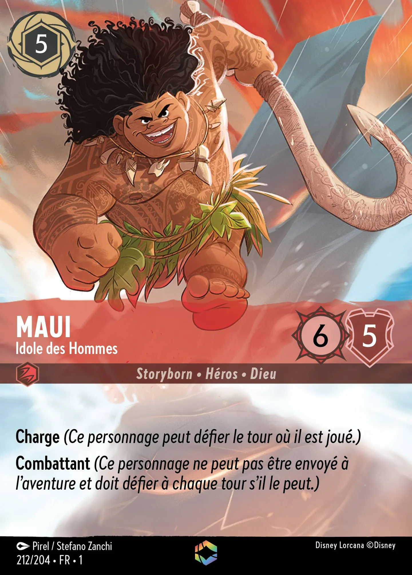 Maui - Idole des Hommes — The First Chapter — Lorcana