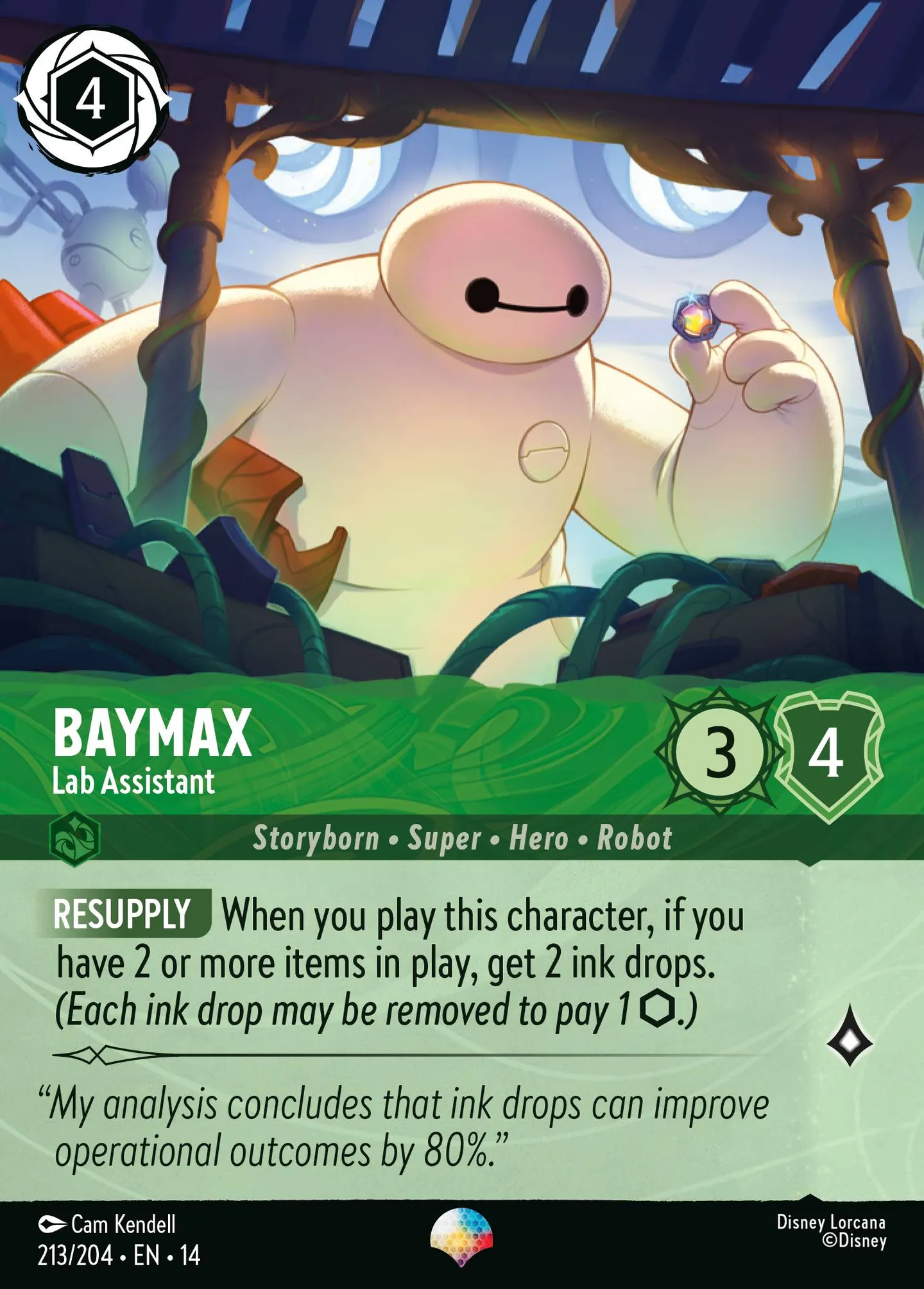 Baymax - Lab Assistant — Hyperia City — Lorcana