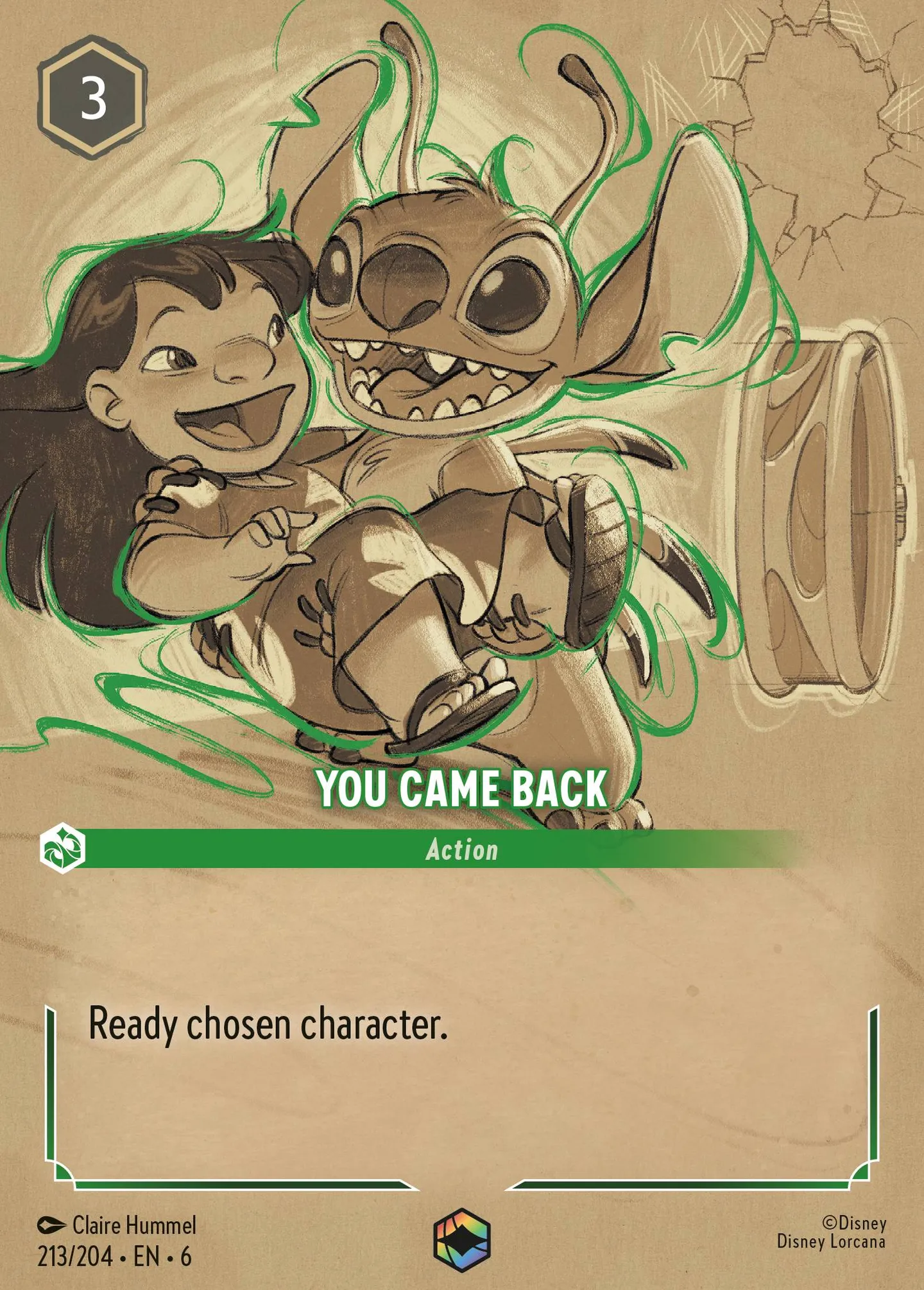You Came Back — Azurite Sea — Lorcana