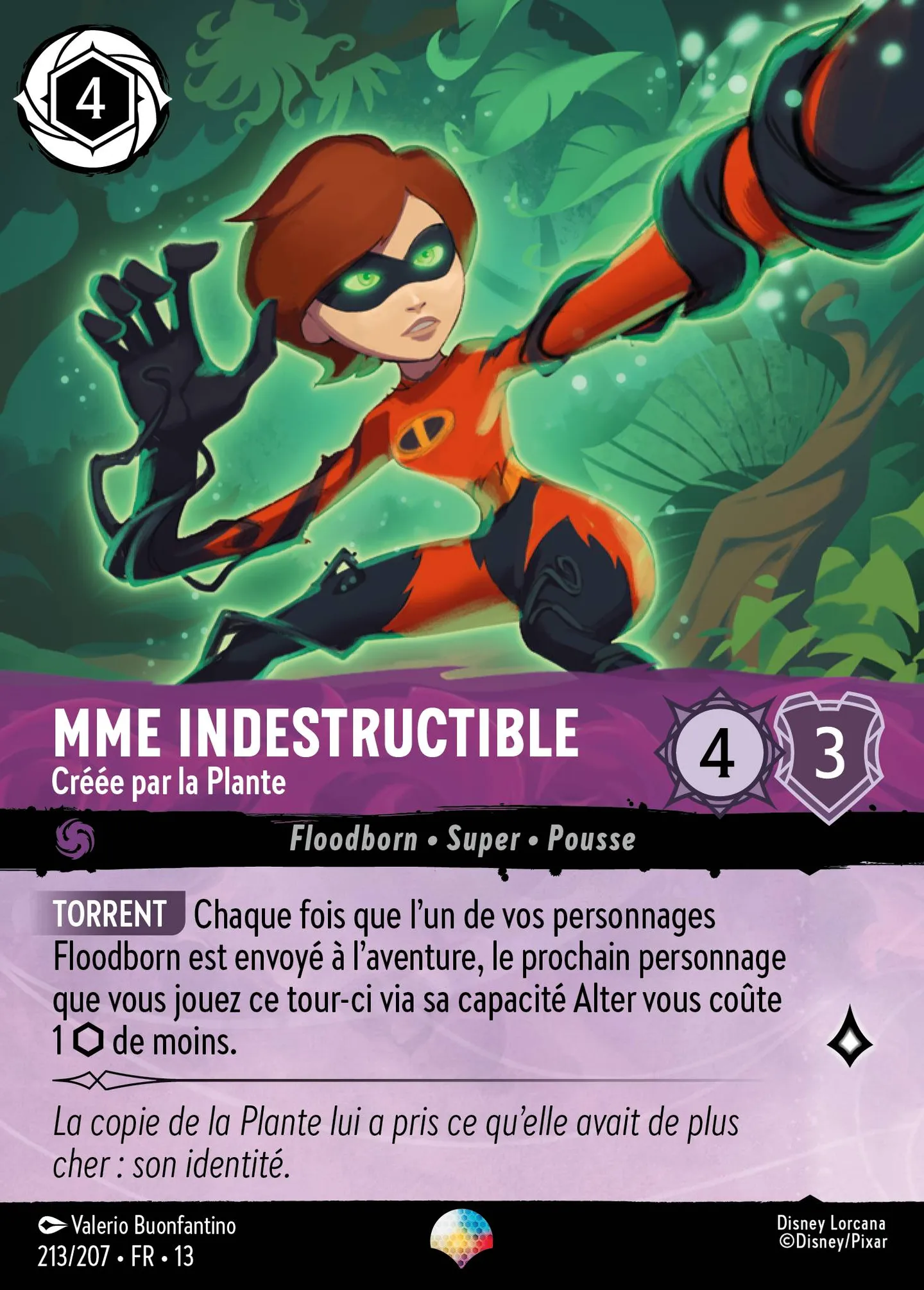 Mme Indestructible - Créée par la Plante — Attack of the Vine! — Lorcana
