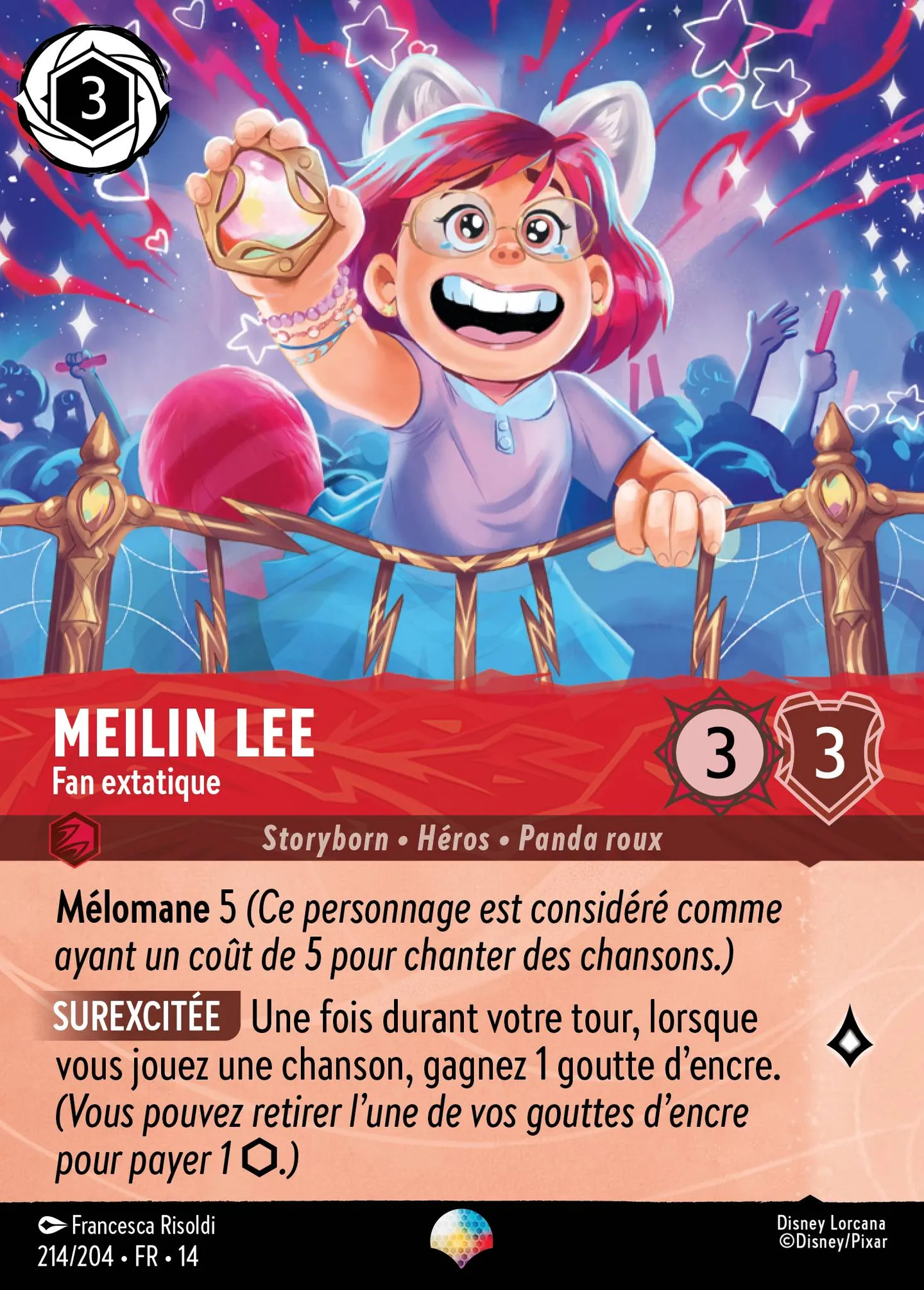 Meilin Lee - Fan extatique — Hyperia City — Lorcana