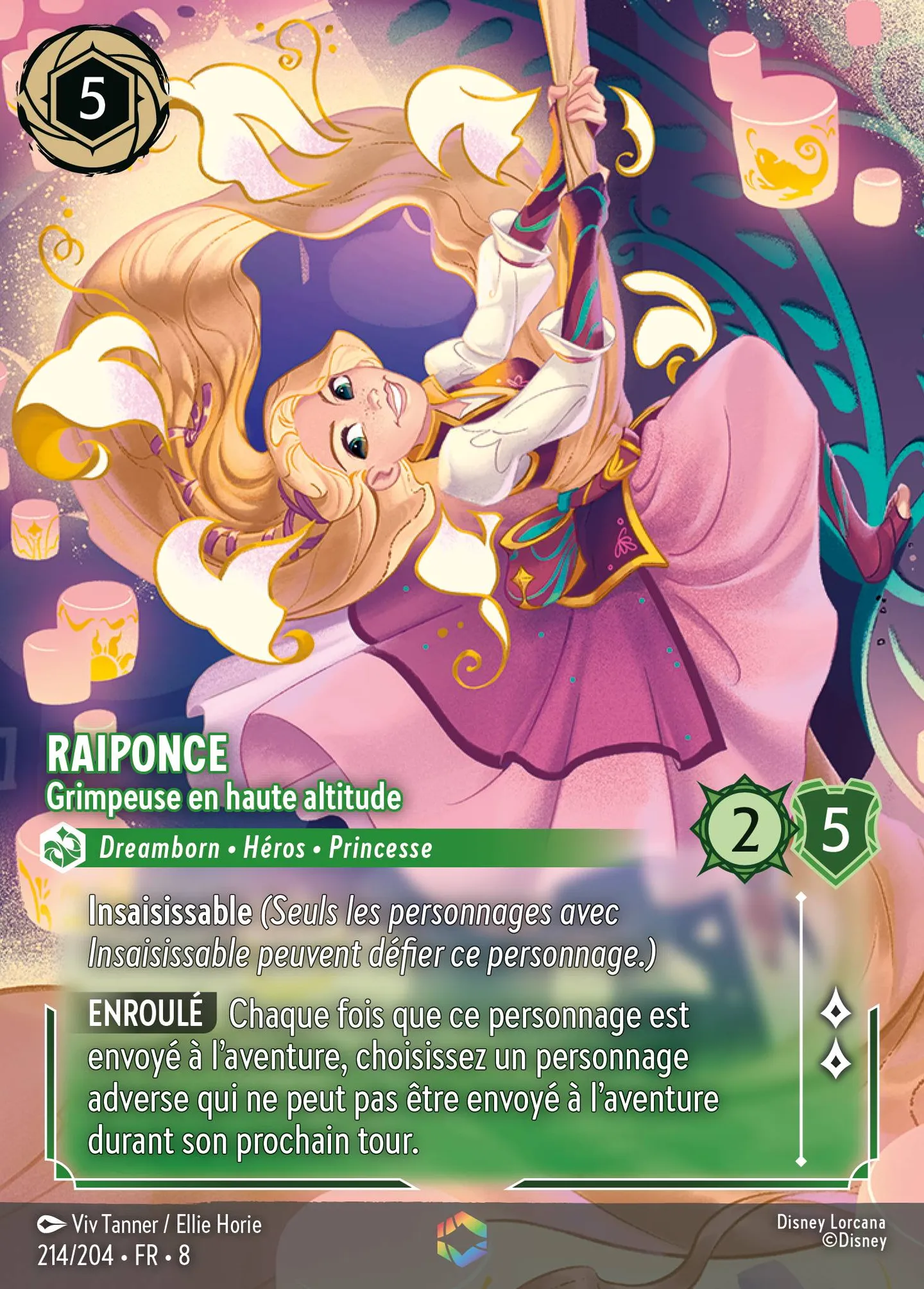 Raiponce - Grimpeuse en haute altitude — The Reign of Jafar — Lorcana