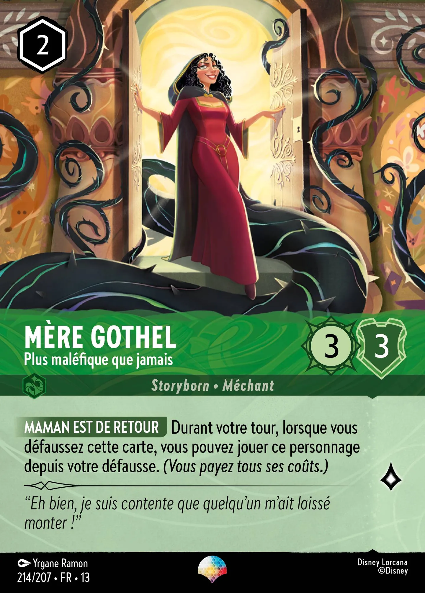 Mère Gothel - Plus maléfique que jamais — Attack of the Vine! — Lorcana