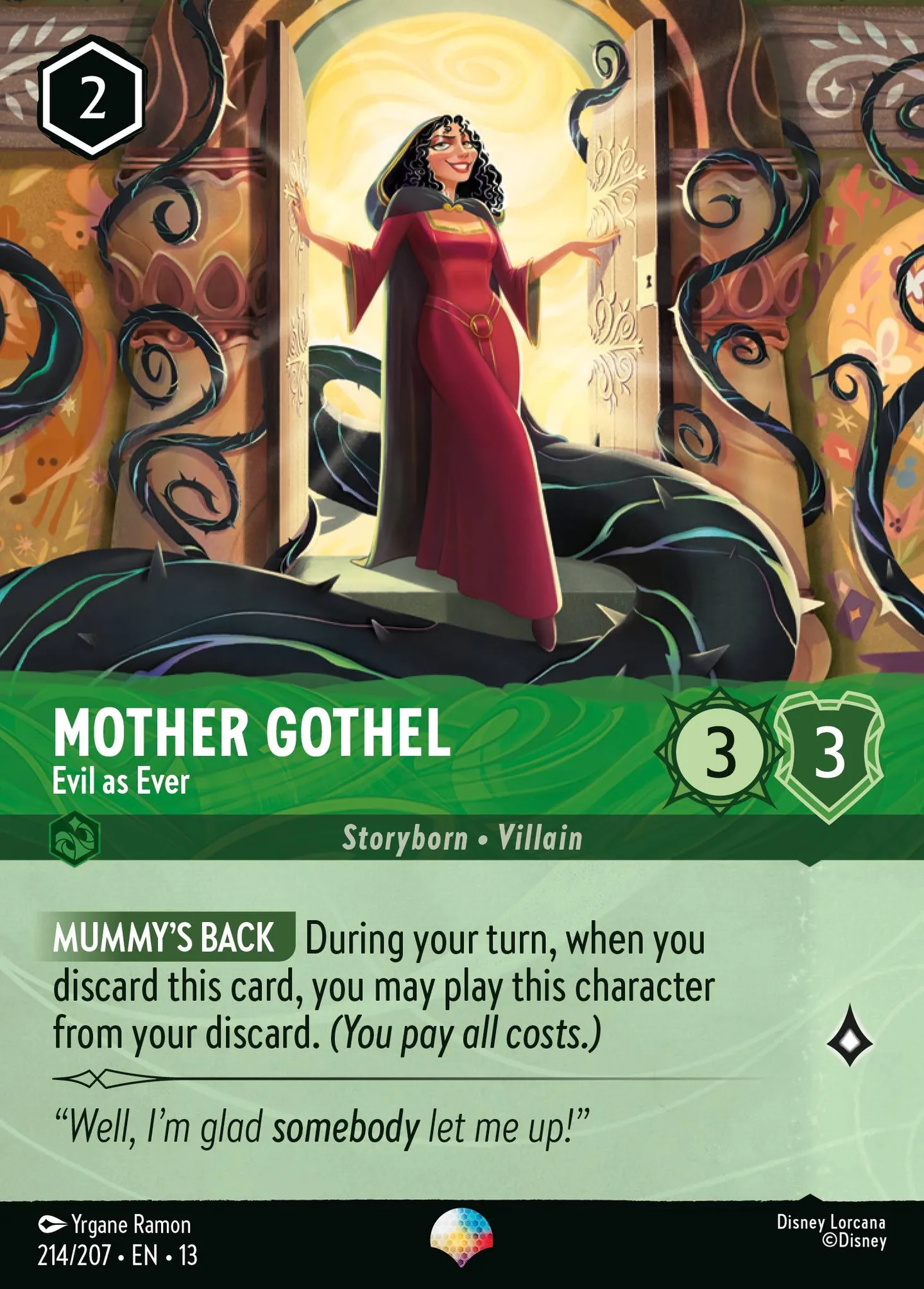 Mère Gothel - Plus maléfique que jamais — Attack of the Vine! — Lorcana
