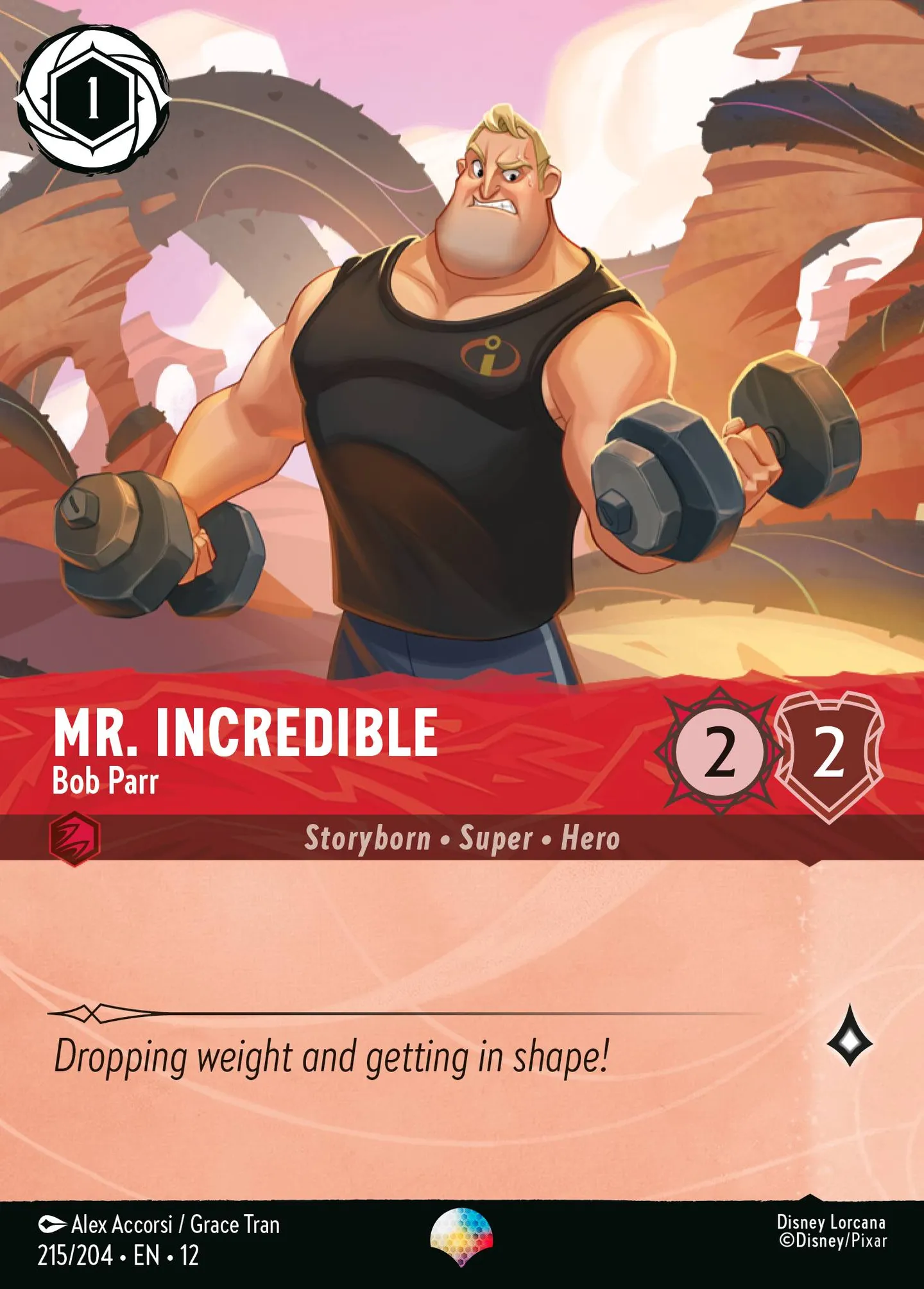 Mr. Incredible - Bob Parr — Wilds Unknown — Lorcana