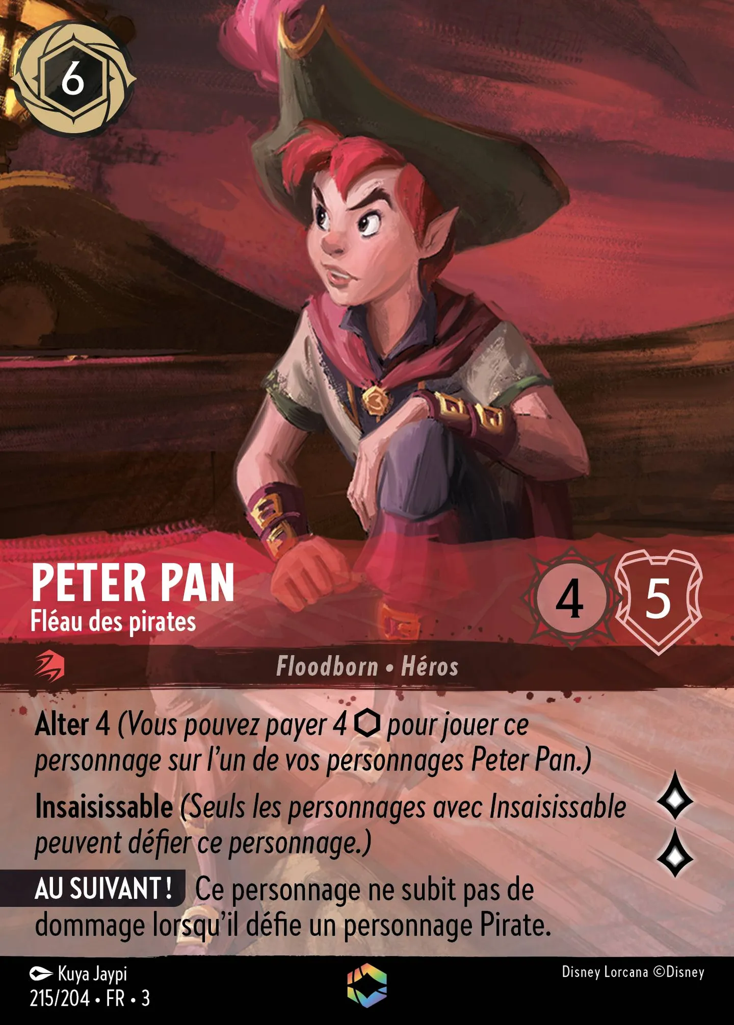 Peter Pan - Fléau des pirates — Into the Inklands — Lorcana