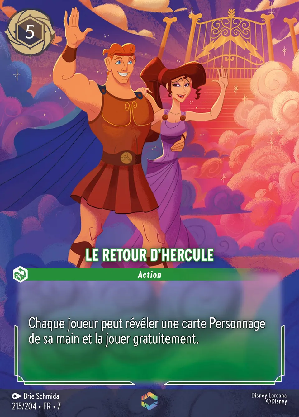 Le retour d'Hercule from Archazia's Island - Lorcana