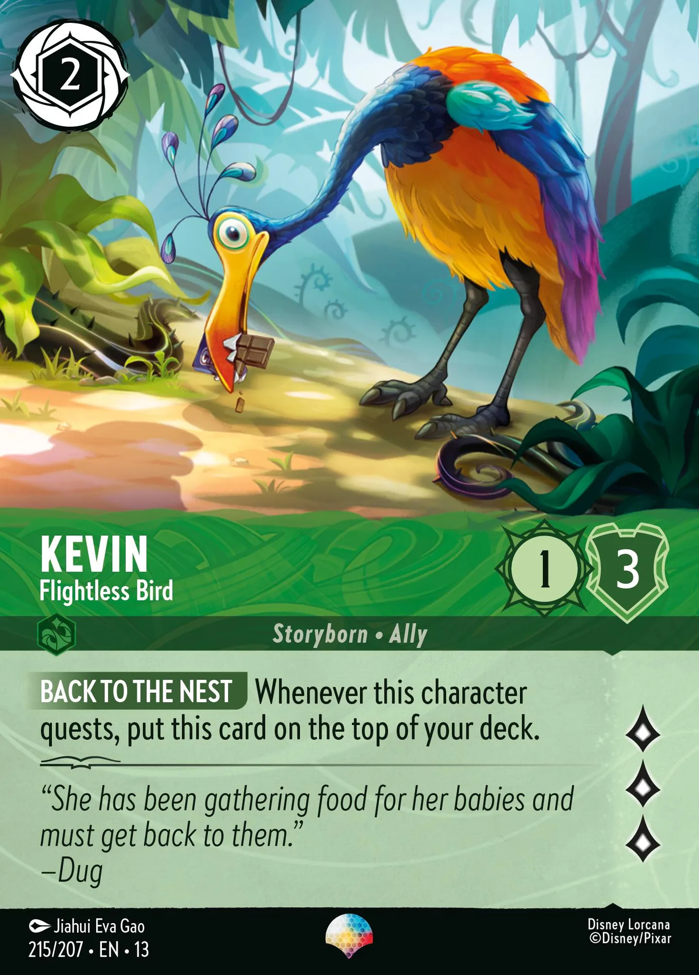 Kevin - Flightless Bird — Attack of the Vine! — Lorcana
