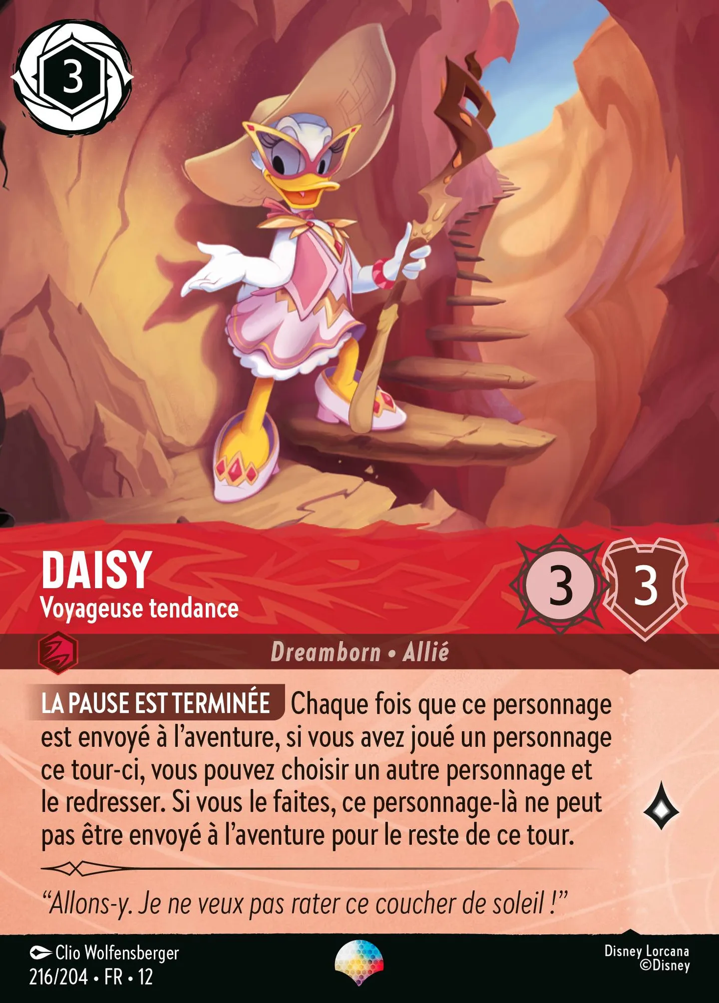 Daisy - Voyageuse tendance — Wilds Unknown — Lorcana