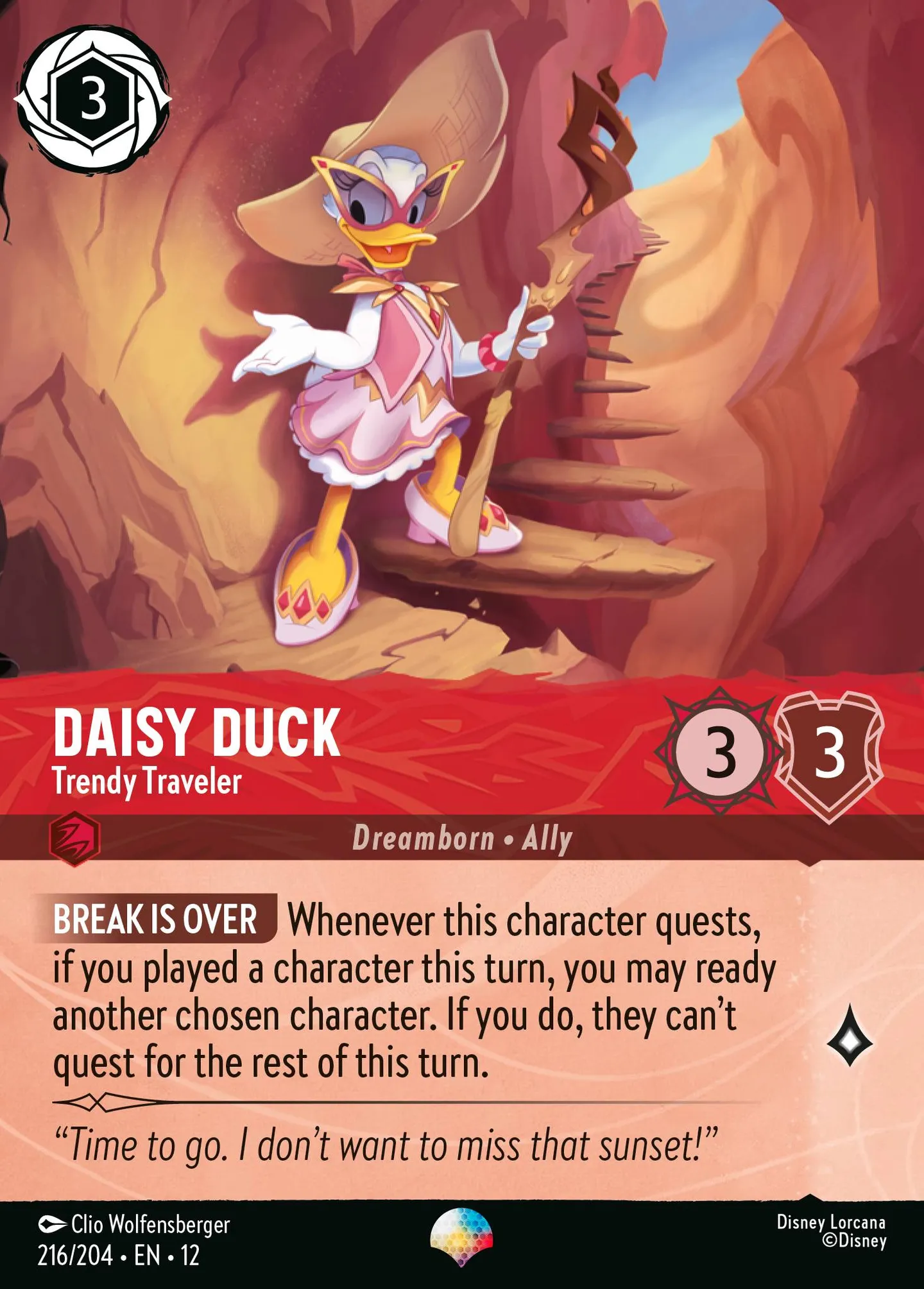 Daisy - Voyageuse tendance — Wilds Unknown — Lorcana