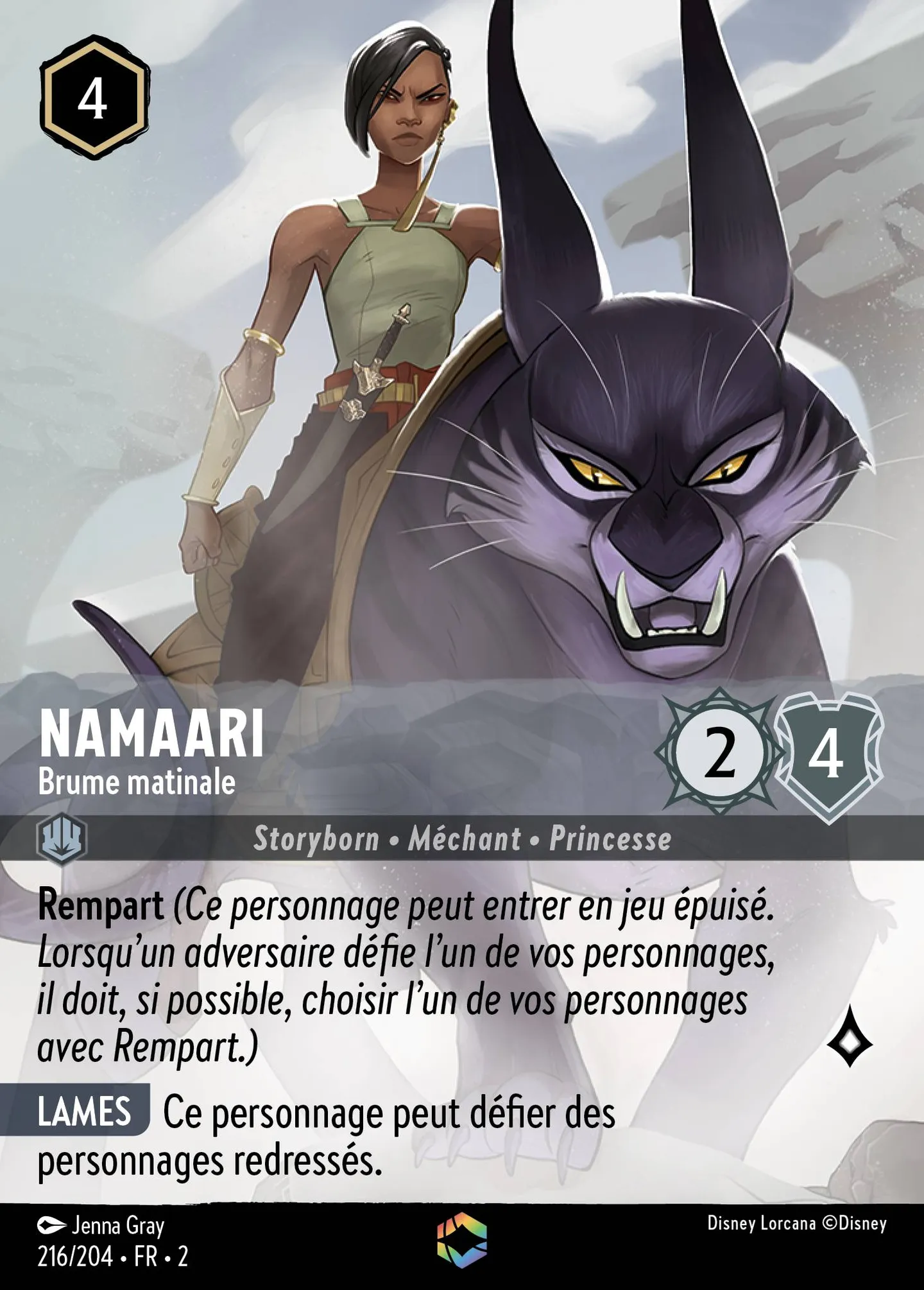 Namaari - Brume matinale — Rise of the Floodborn — Lorcana