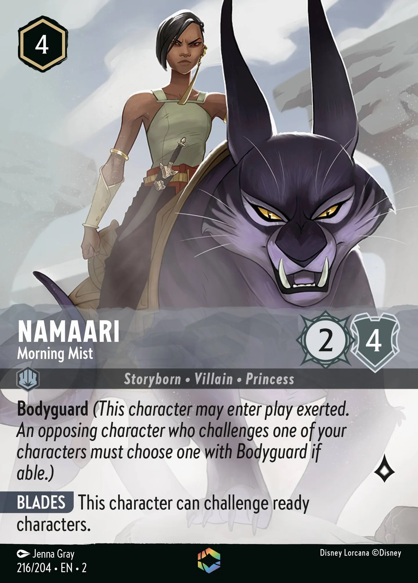 Namaari - Morning Mist — Rise of the Floodborn — Lorcana