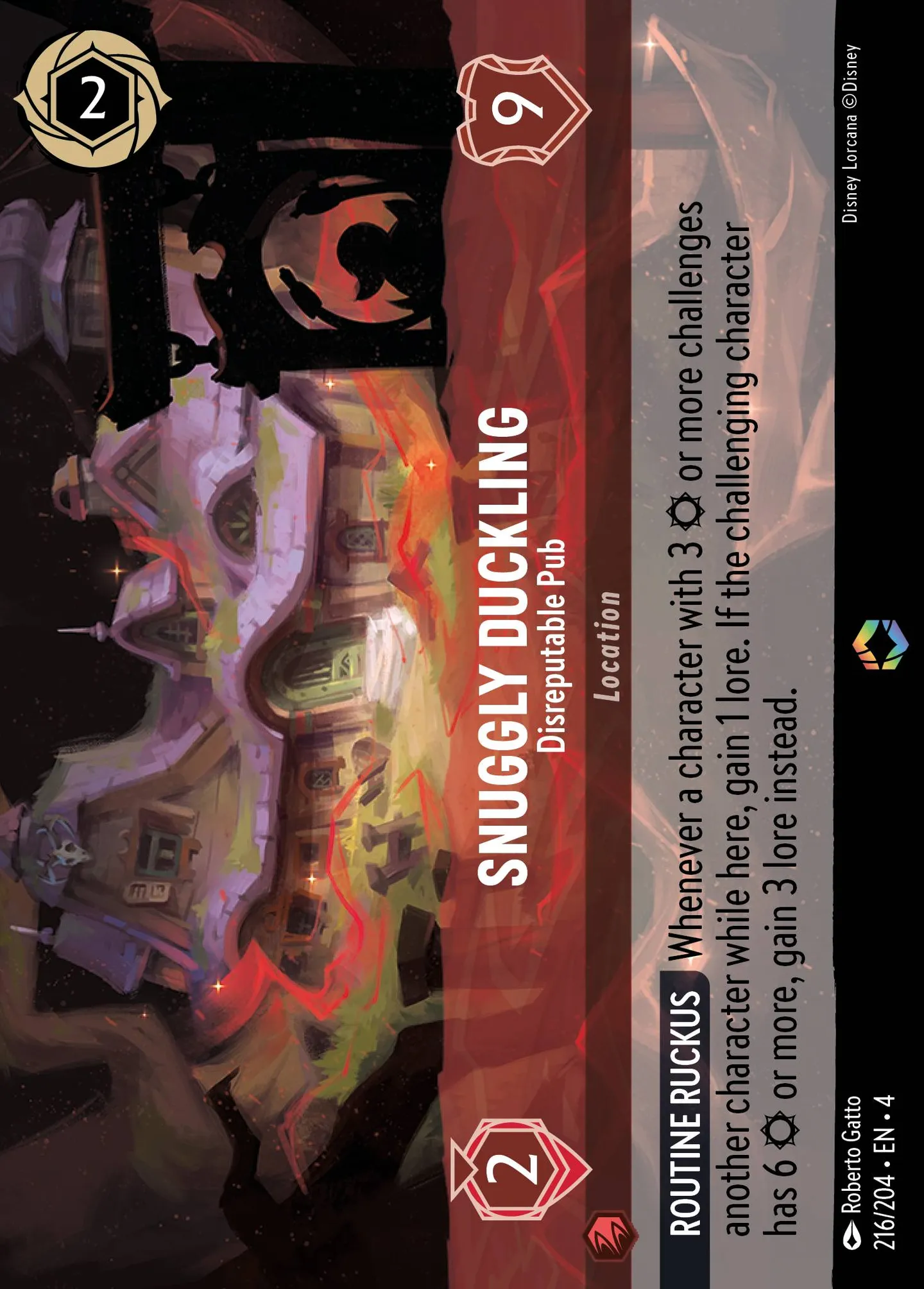Snuggly Duckling - Disreputable Pub — Ursula's Return — Lorcana