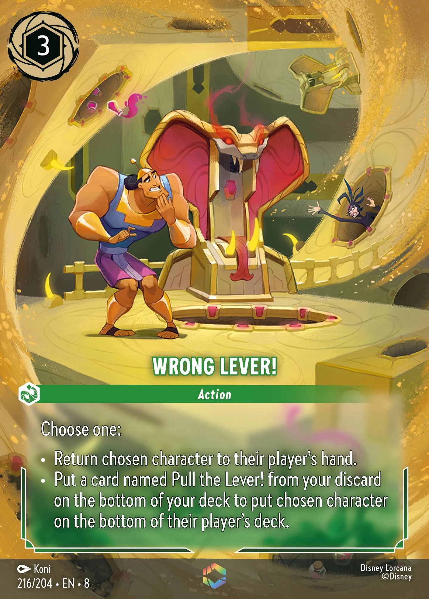 Wrong Lever! — The Reign of Jafar — Lorcana