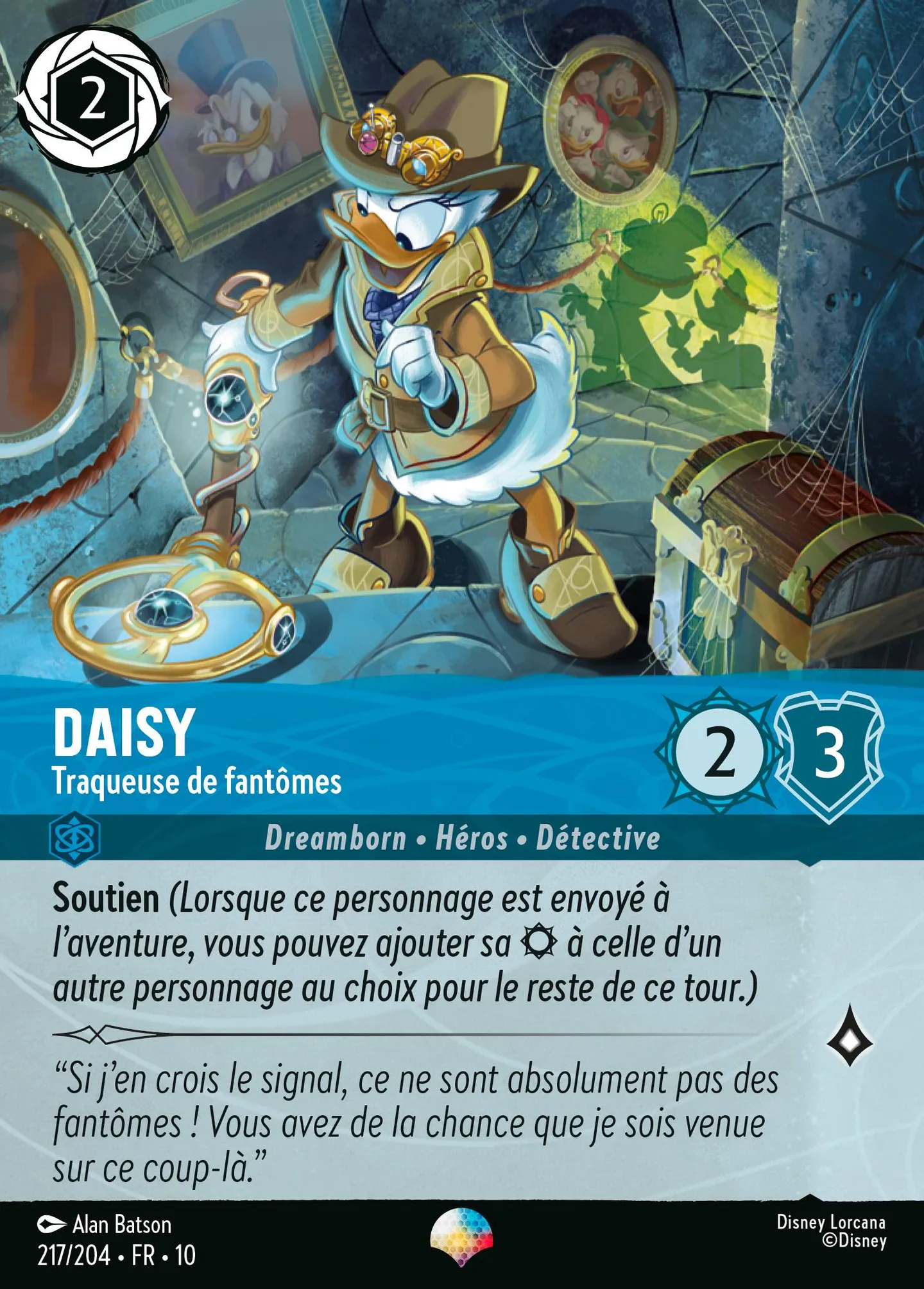 Daisy - Traqueuse de fantômes — Whispers in the Well — Lorcana
