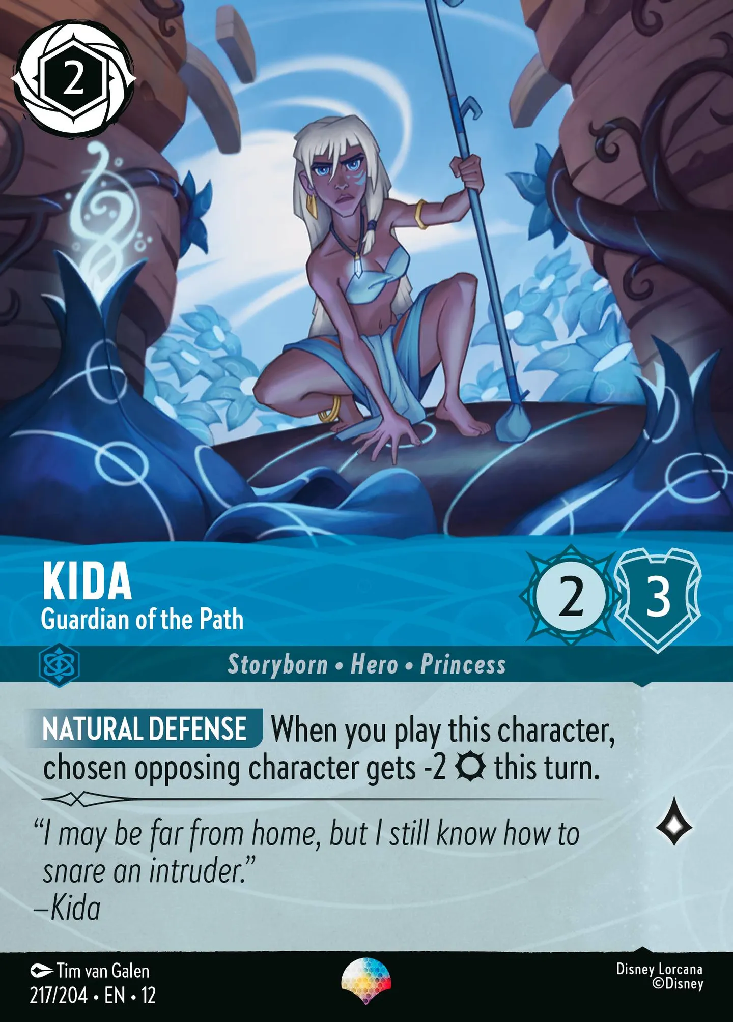 Kida - Guardian of the Path — Wilds Unknown — Lorcana