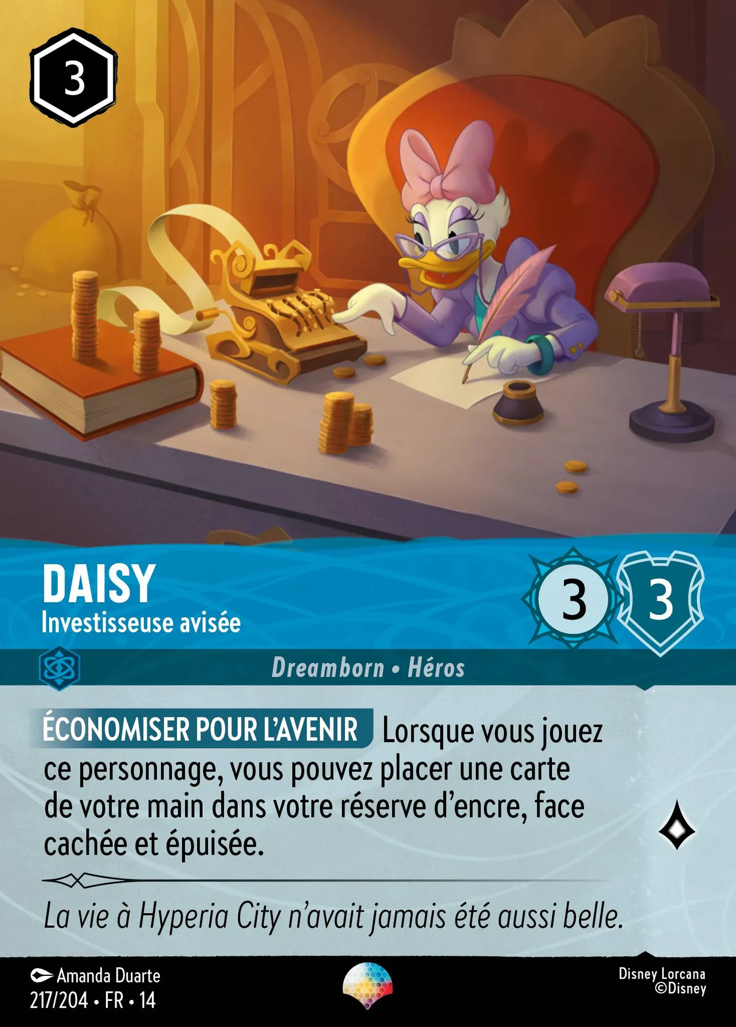 Daisy - Investisseuse avisée — Hyperia City — Lorcana