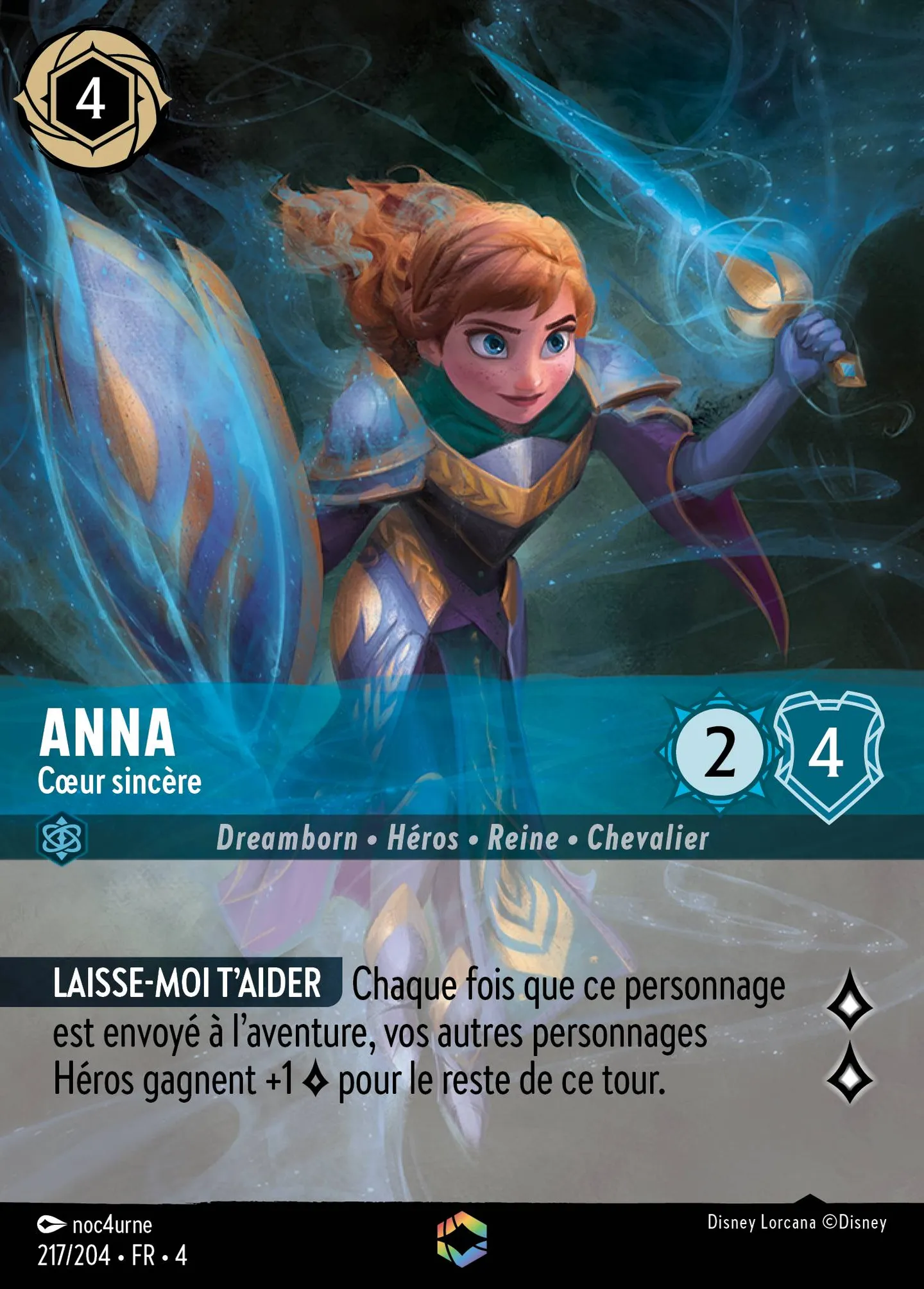 Anna - Cœur sincère — Ursula's Return — Lorcana
