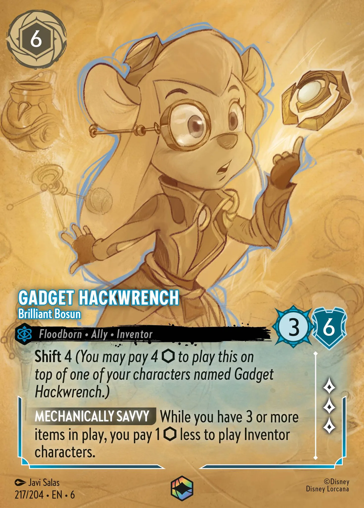Gadget - Bosco brillante — Azurite Sea — Lorcana