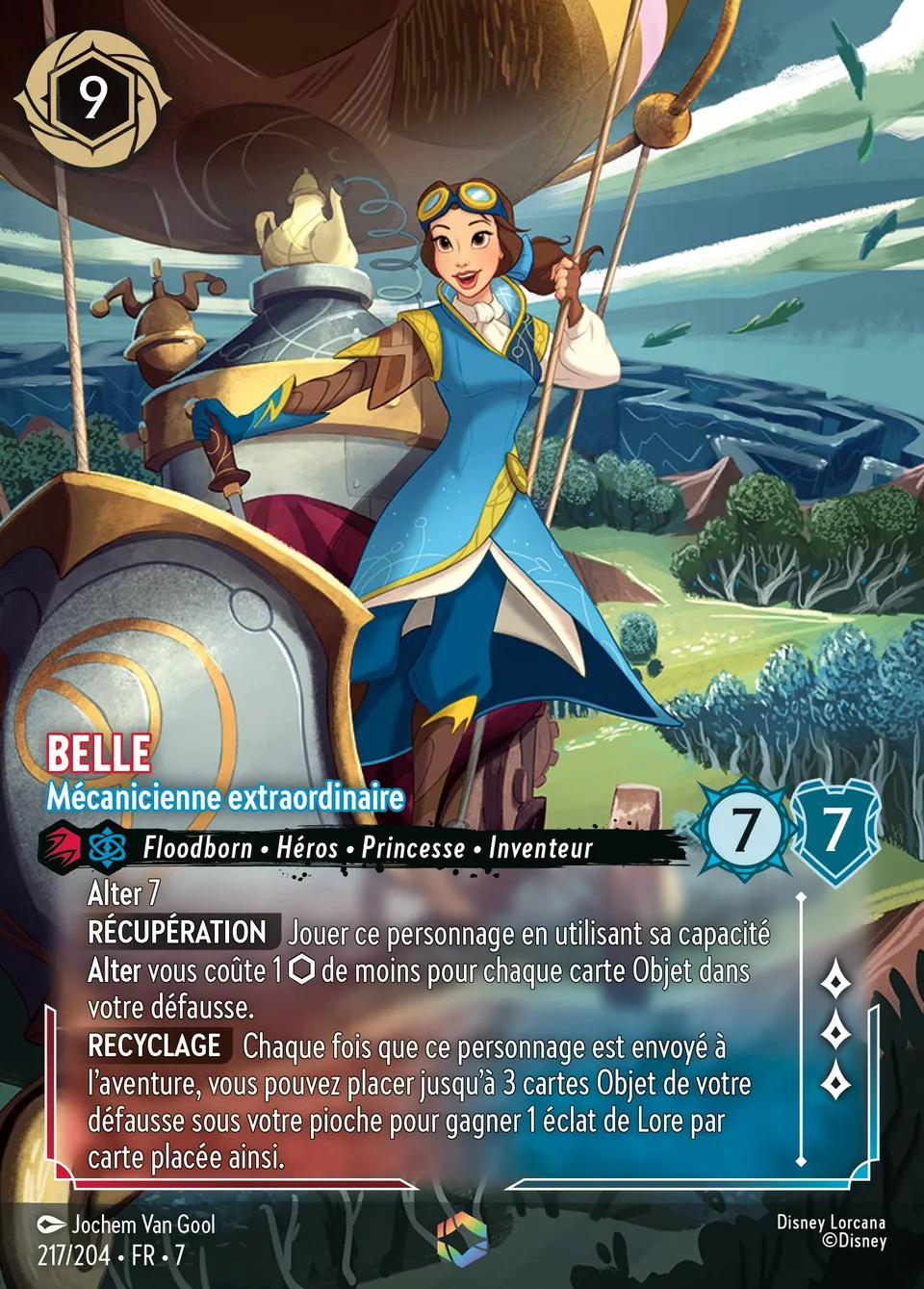 Belle - Mécanicienne extraordinaire from Archazia's Island - Lorcana