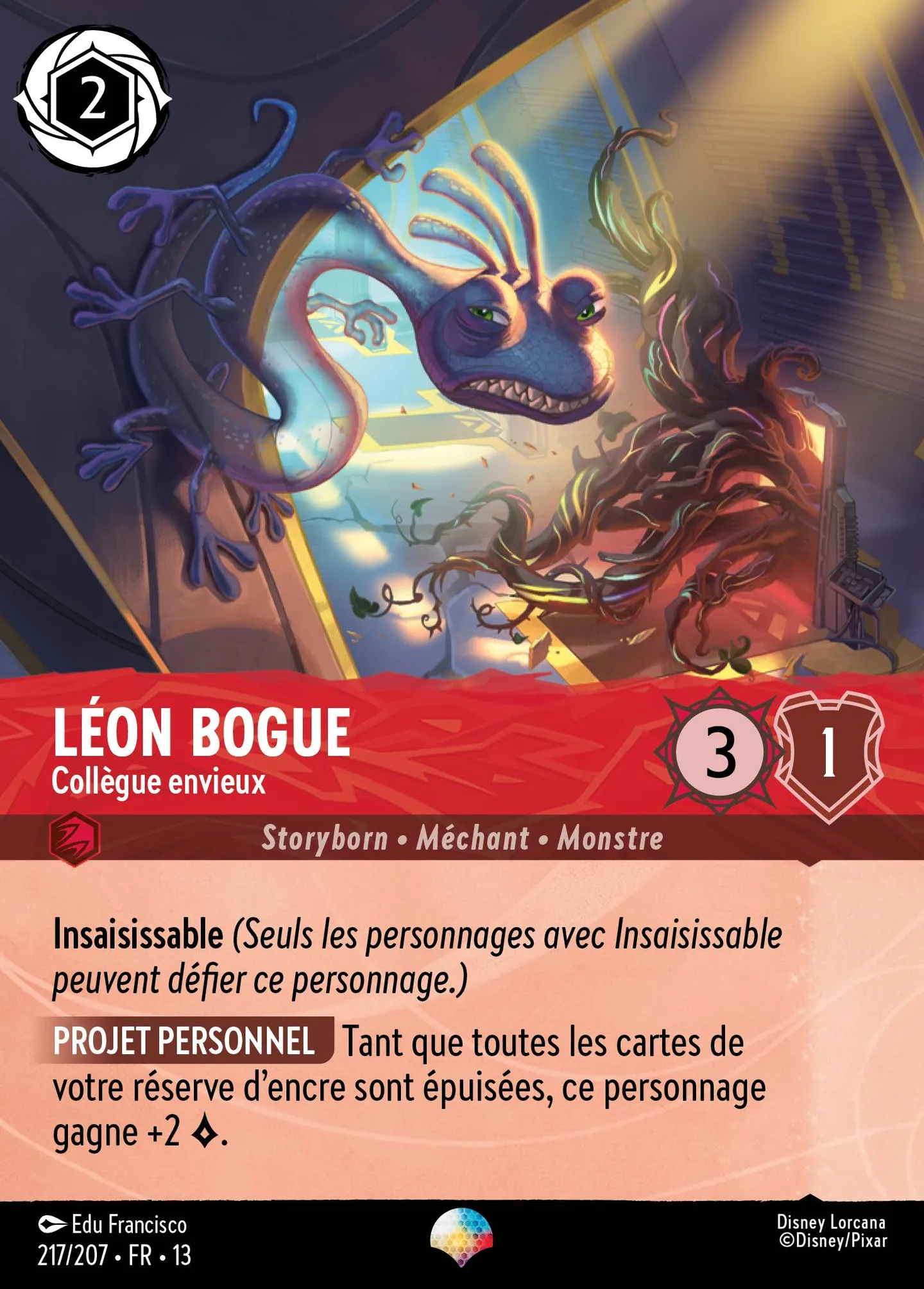 Léon Bogue - Collègue envieux — Attack of the Vine! — Lorcana