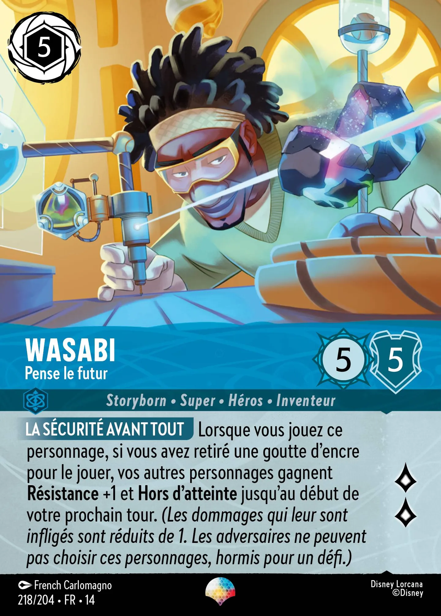 Wasabi - Pense le futur — Hyperia City — Lorcana