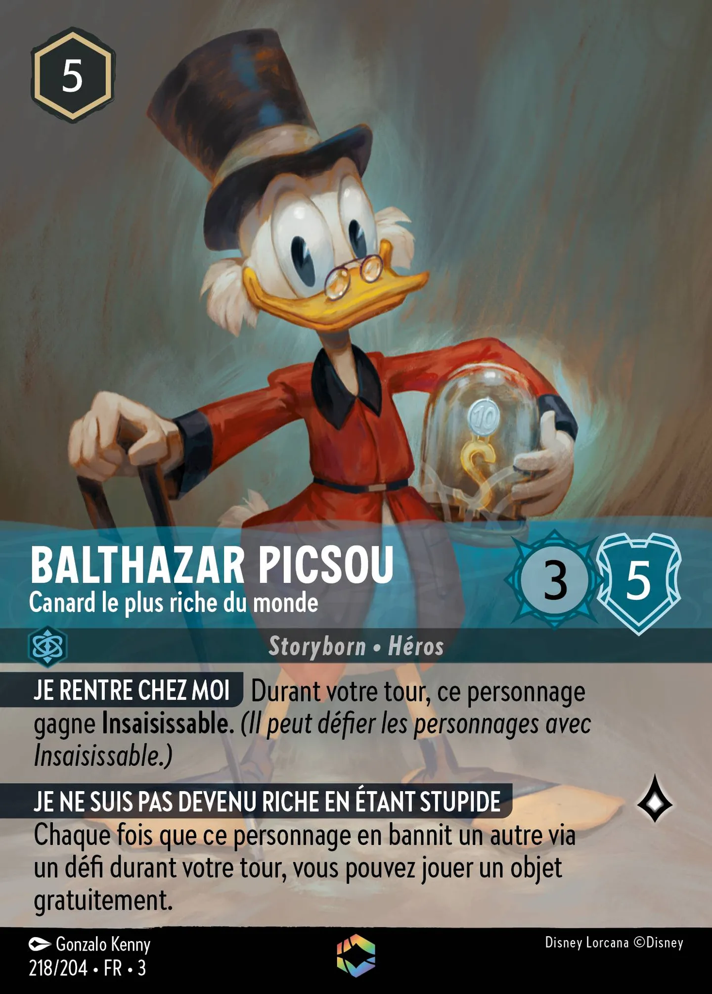 Balthazar Picsou - Canard le plus riche du monde — Into the Inklands — Lorcana
