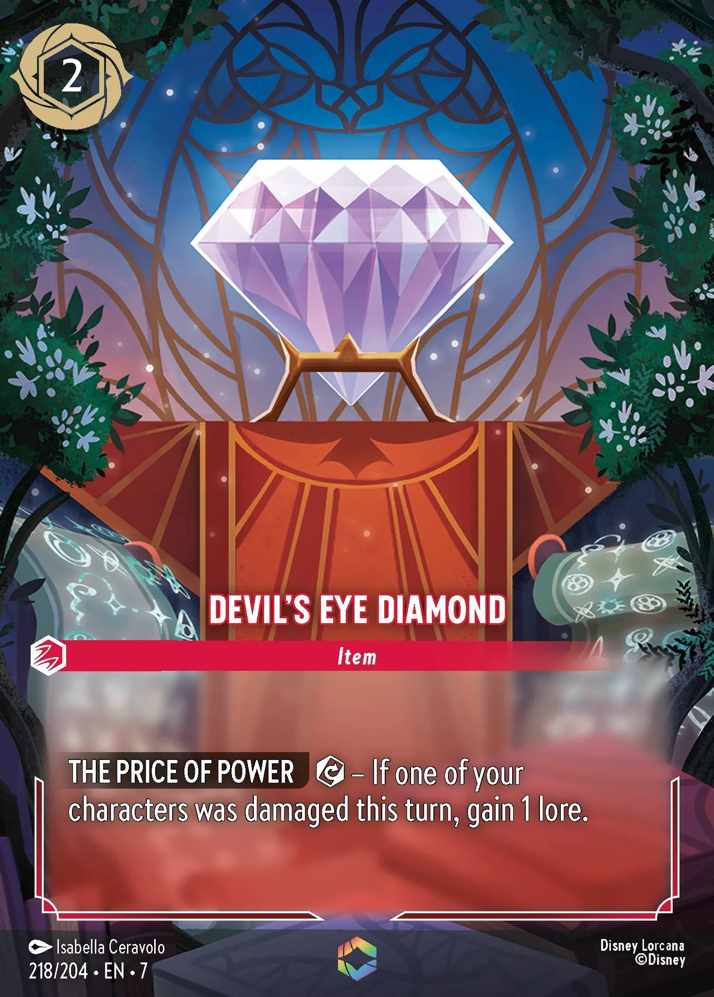 Devil's Eye Diamond — Archazia's Island — Lorcana