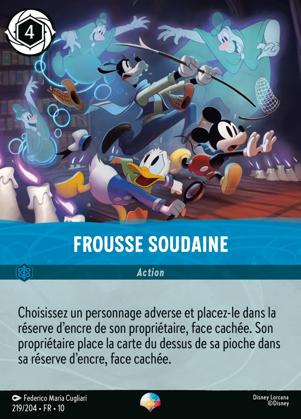 Frousse soudaine from Whispers in the Well - Lorcana