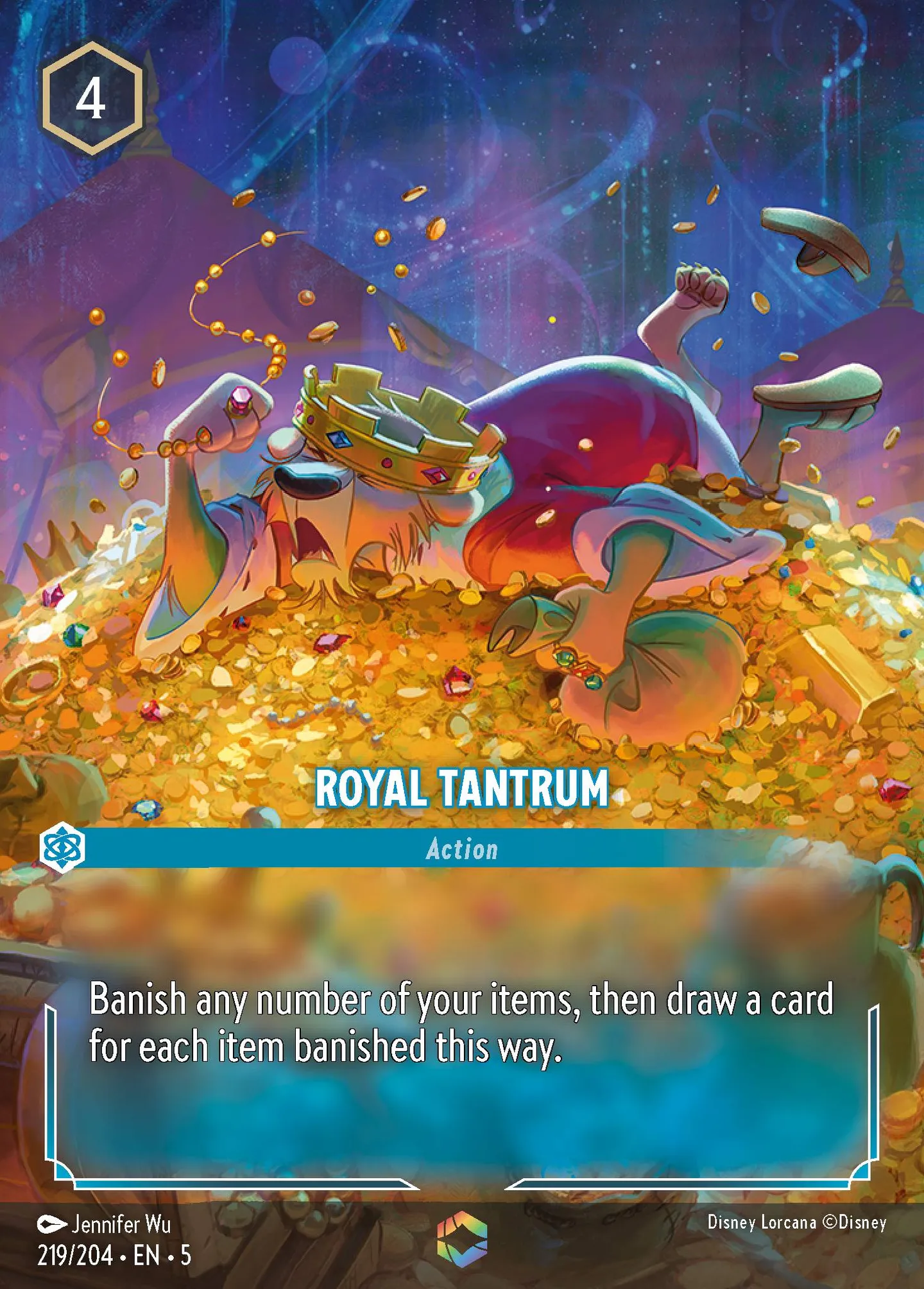 Royal Tantrum — Shimmering Skies — Lorcana