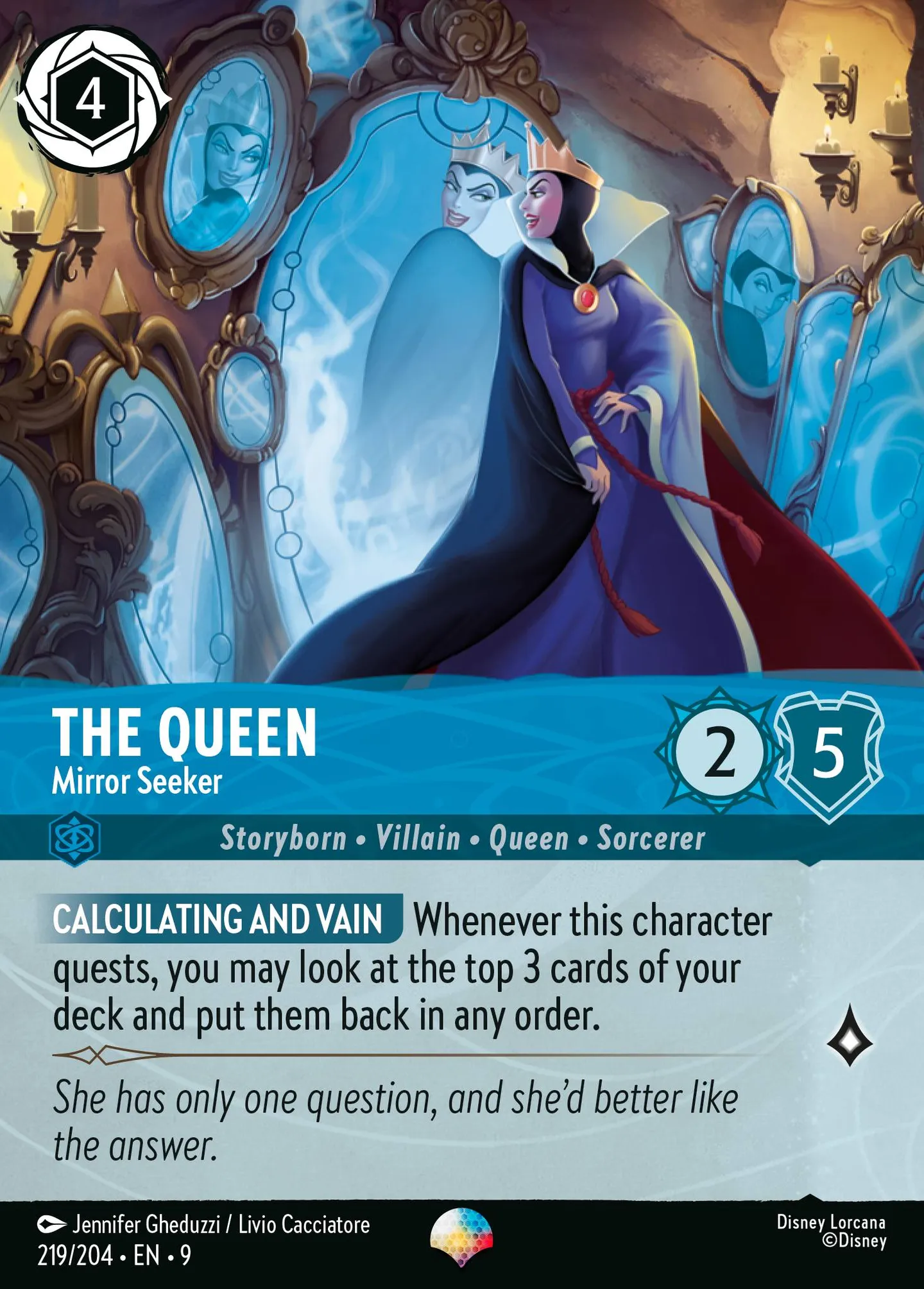 La Reine - Narcissique — Fabled — Lorcana