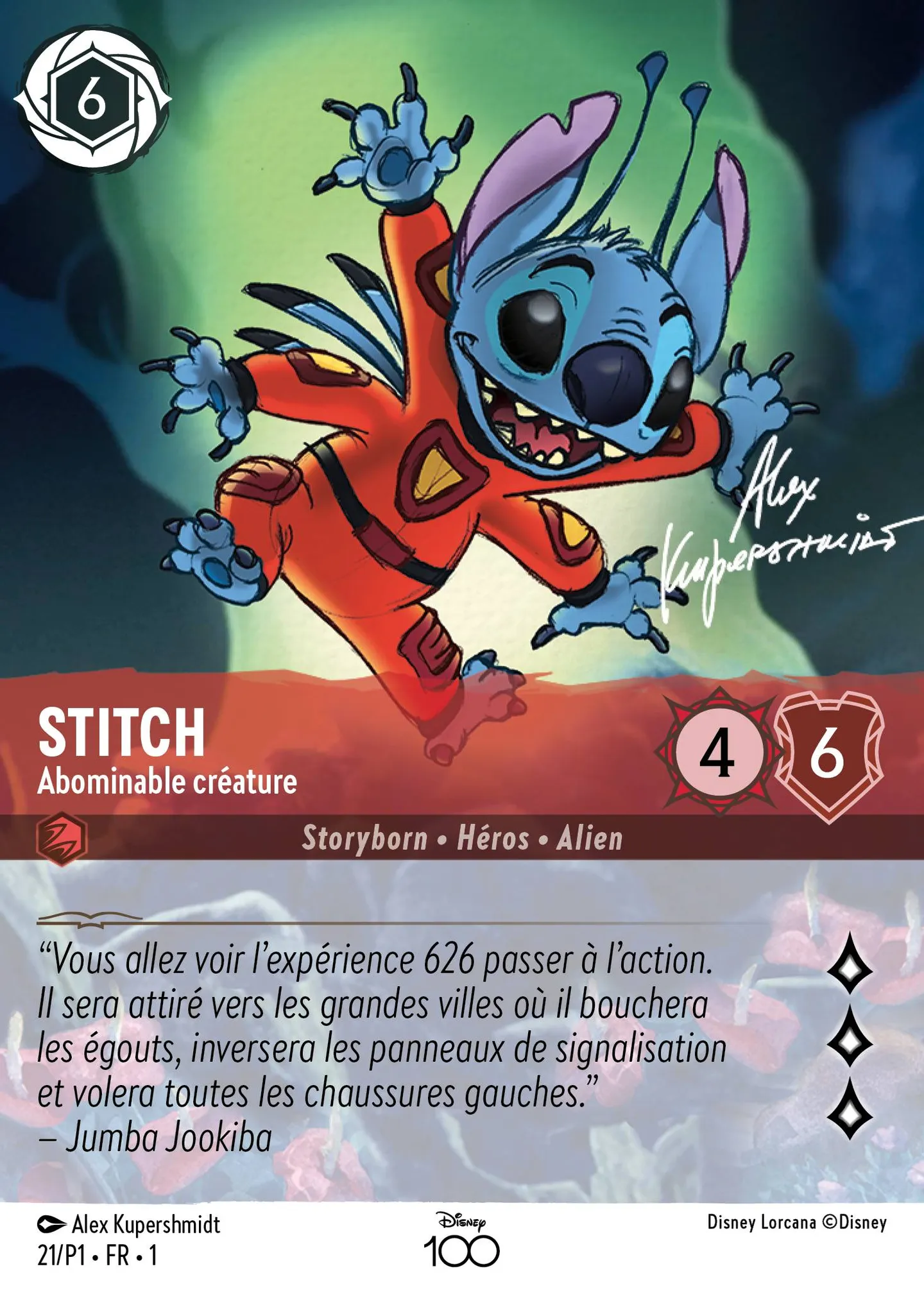Stitch - Abominable créature — Promos - Year 1 — Lorcana