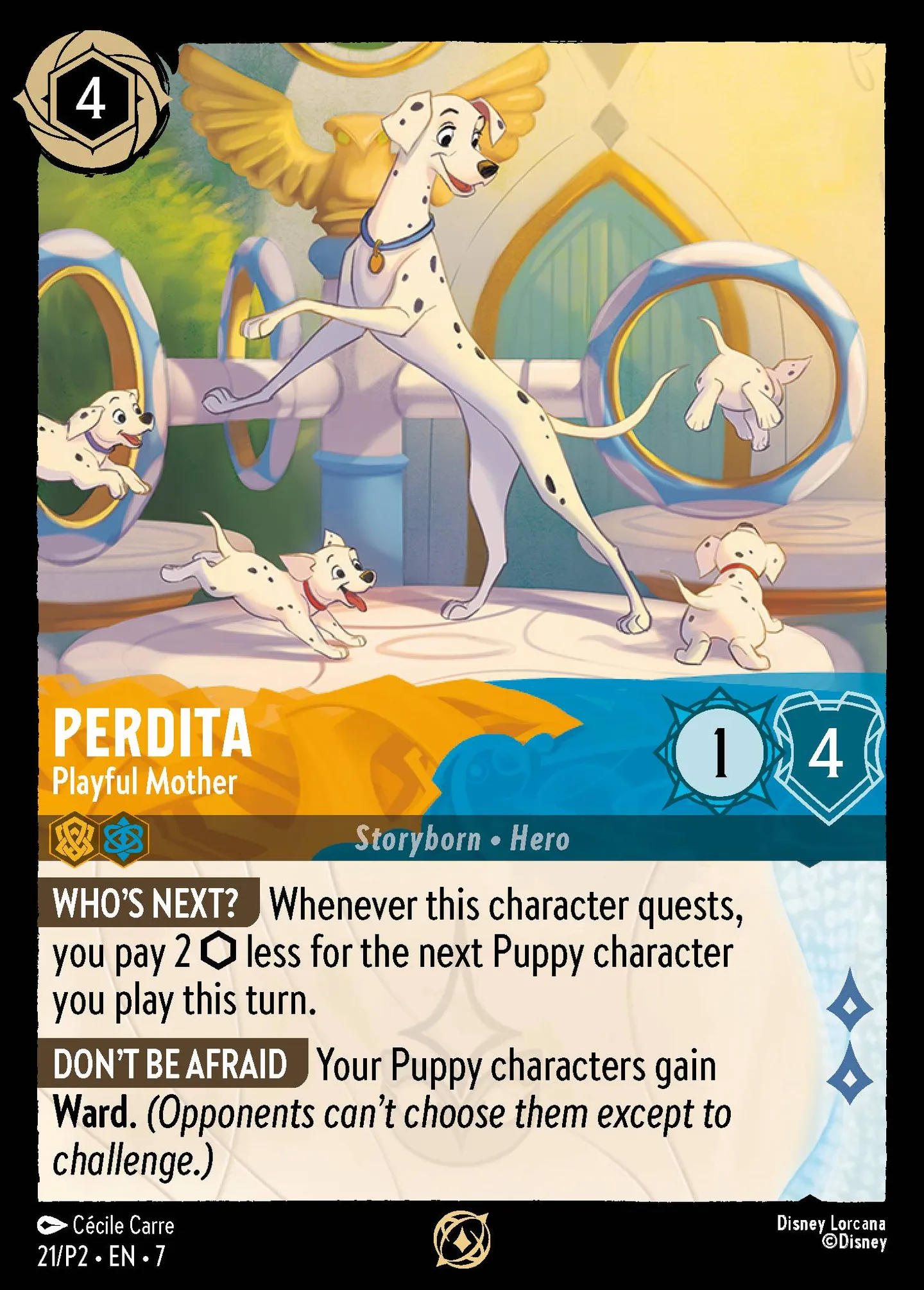 Perdita - Playful Mother — Promos - Year 2 — Lorcana