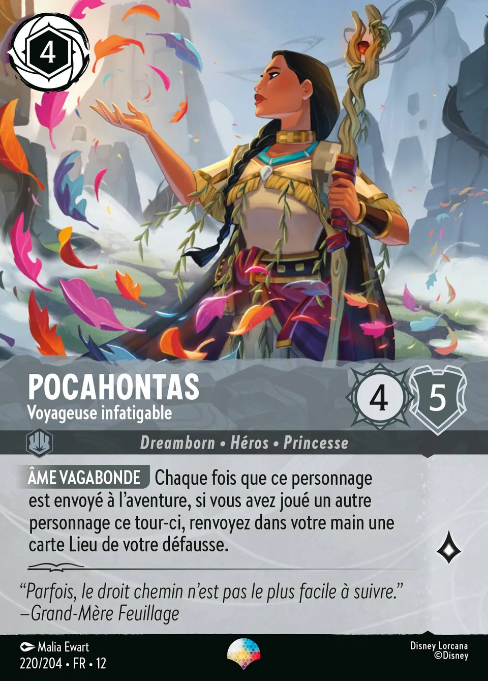 Pocahontas - Voyageuse infatigable from Wilds Unknown - Lorcana